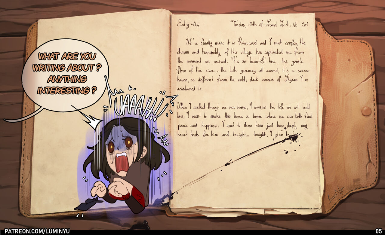 [LumiNyu] Serana Mini Comic [English] (The Elder Scrolls V: Skyrim) 画像番号 5