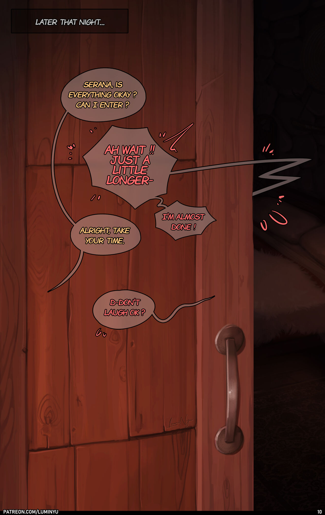 [LumiNyu] Serana Mini Comic [English] (The Elder Scrolls V: Skyrim) 画像番号 10