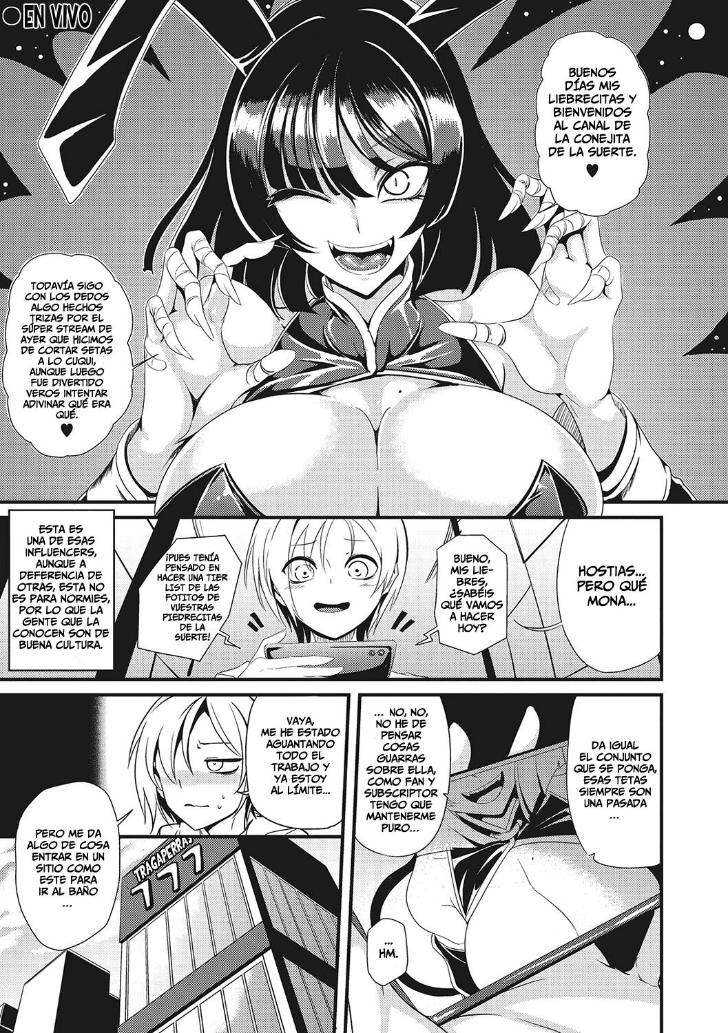 [Ganmarei] La Conejita de la Suerte - Bunny Time (Sanpai Shoujo) [Spanish] [Horchata Scans] 图片编号 1