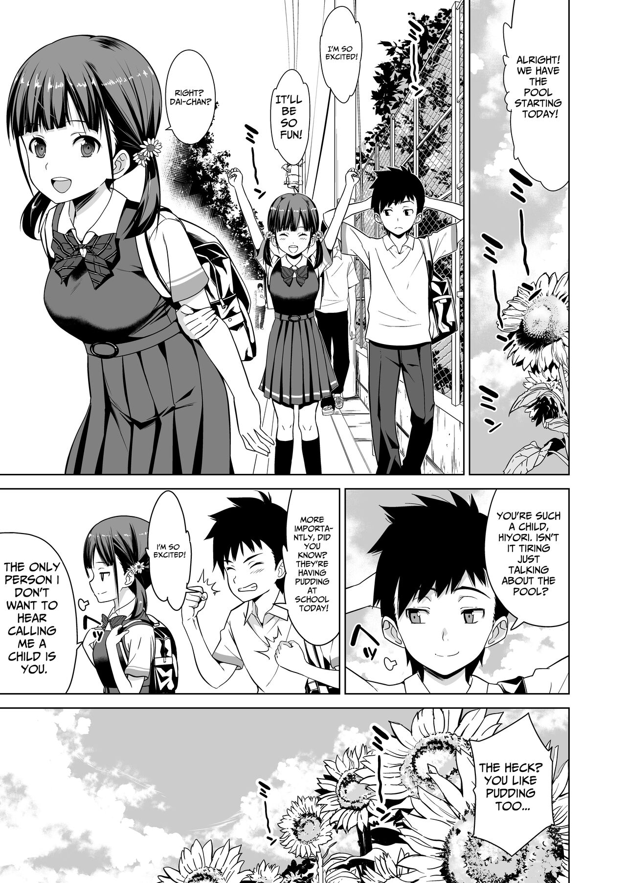 [Himawari Hanabi (Wakana Hanabi)] Shishunki to Honki Sex | Serious Summer Sex At The Pool [English] [spaceMoose] 图片编号 2