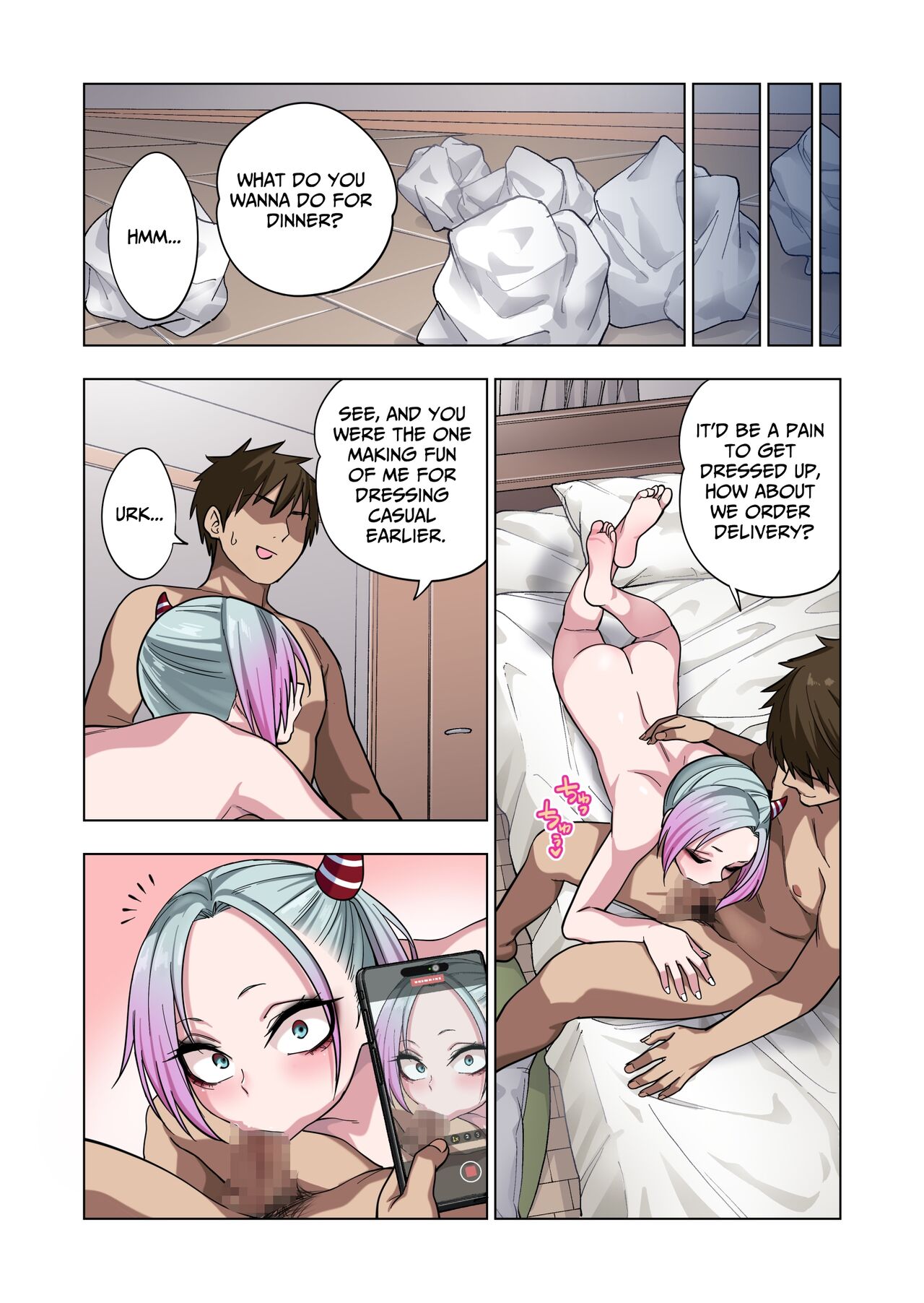 [Gujira 4 Gou (Gujira)] Tsuntsun Yankee-chan wa Yowayowa Chikubi o Ijireba Kekkou Nandemo Yarasete Kureru | Prickly Delinquent Girl Will Let You Do Almost Anything If You Tease Her Sensitive Nipples [English] [Penguin Piper] изображение № 60