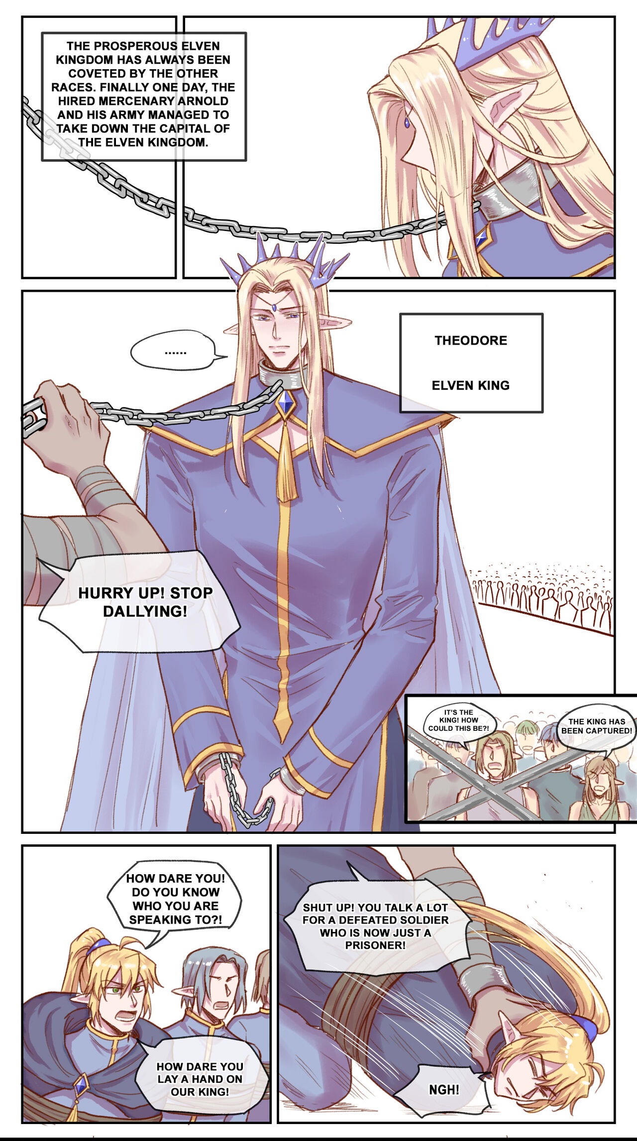 [RBrichang]【DARK STORY】THE MERCENARY AND THE ELF KING 画像番号 2