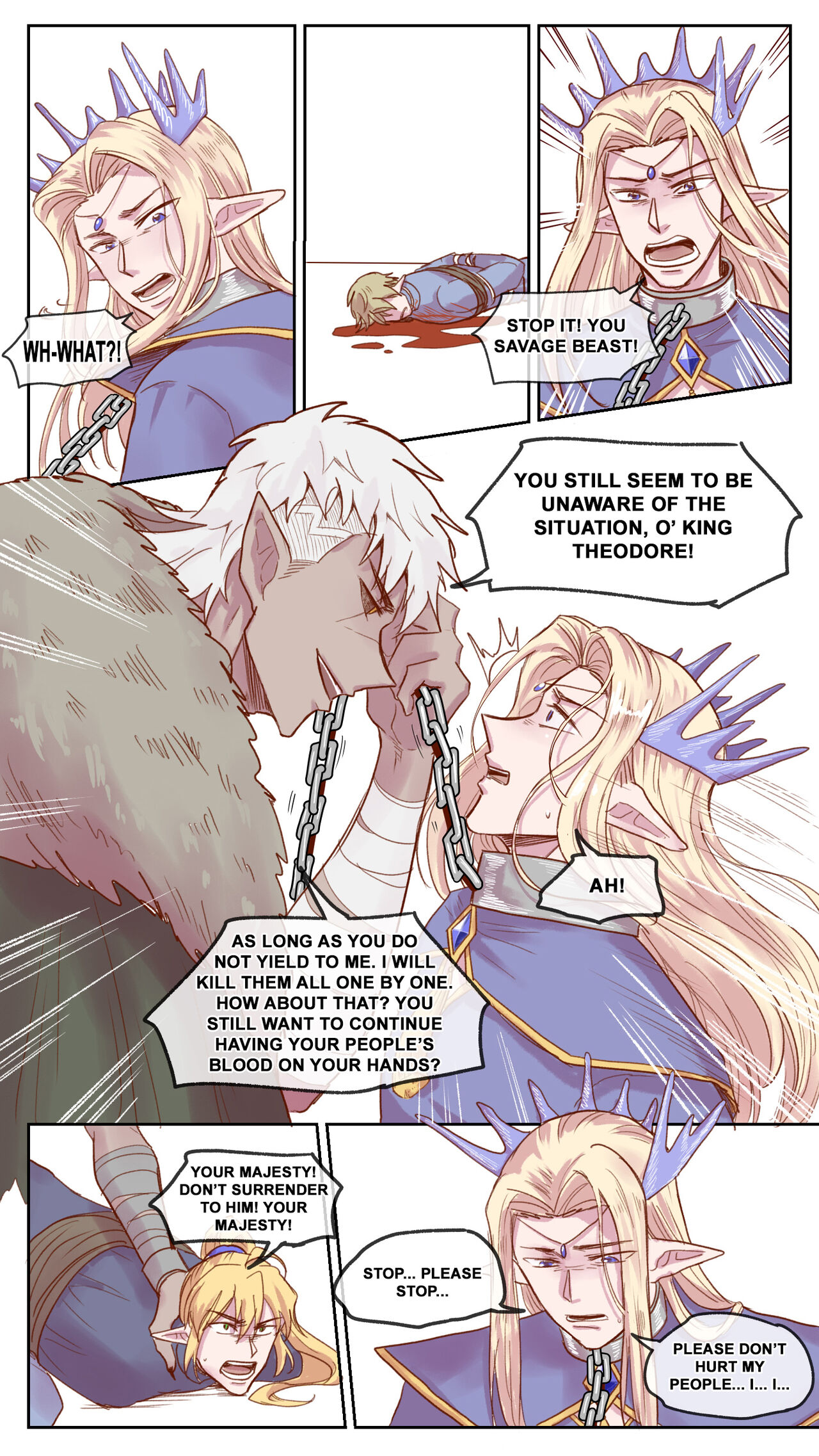 [RBrichang]【DARK STORY】THE MERCENARY AND THE ELF KING 画像番号 4