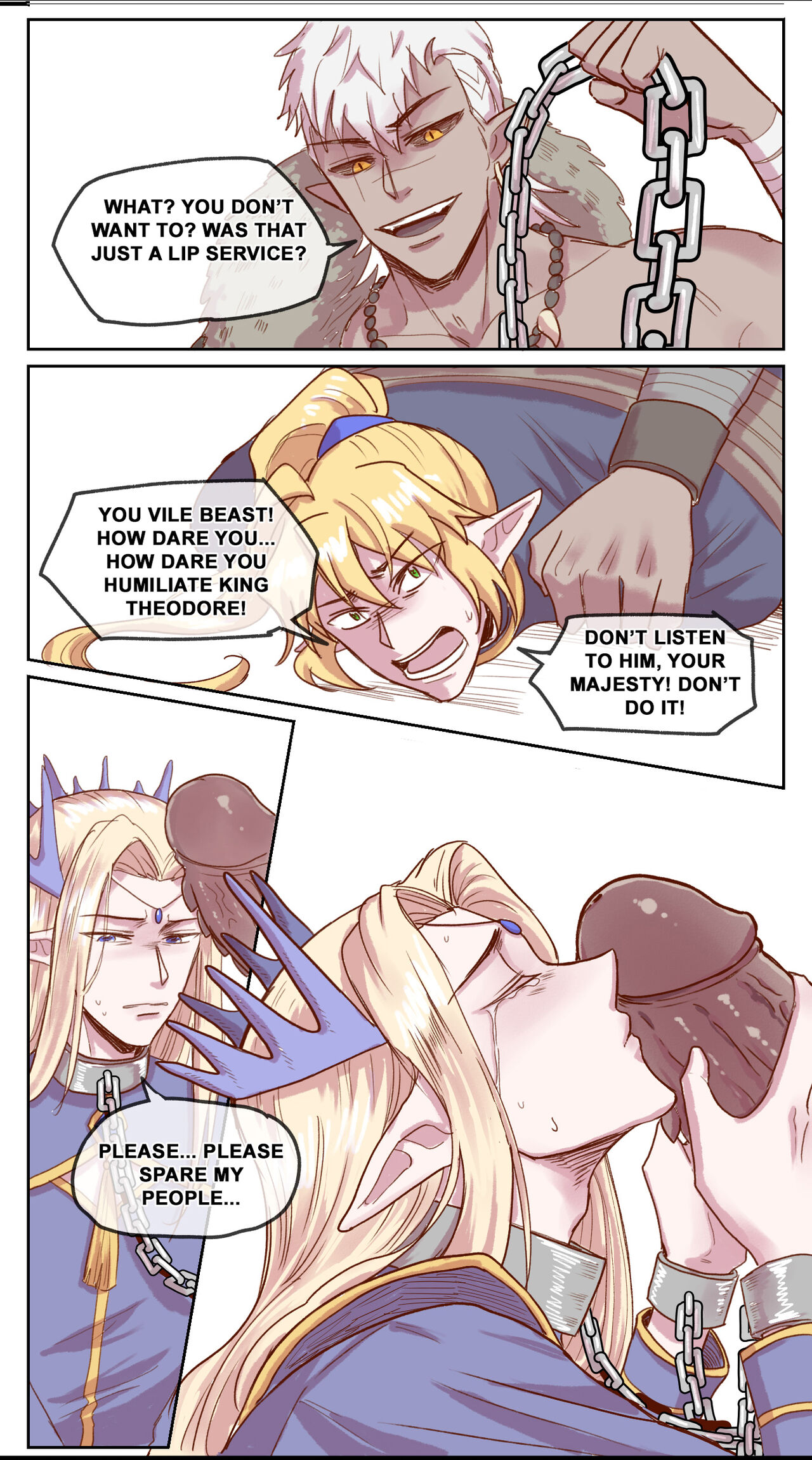 [RBrichang]【DARK STORY】THE MERCENARY AND THE ELF KING 画像番号 6