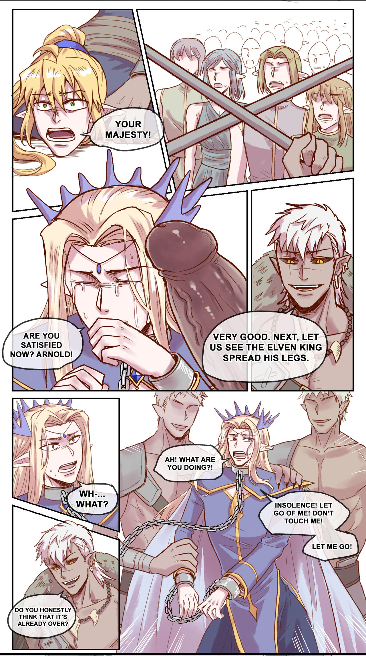 [RBrichang]【DARK STORY】THE MERCENARY AND THE ELF KING 画像番号 7