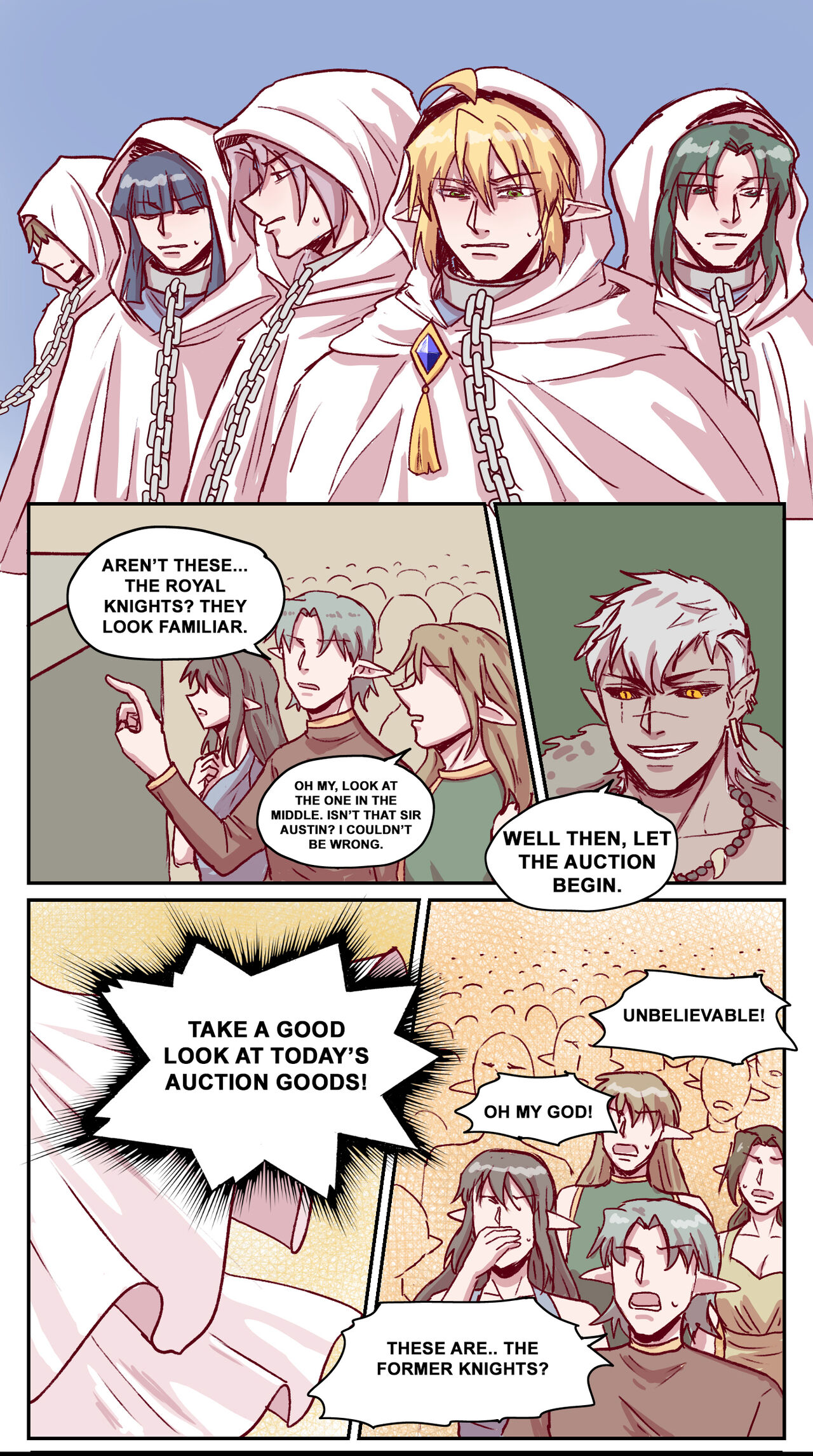 [RBrichang]【DARK STORY】THE MERCENARY AND THE ELF KING 画像番号 39