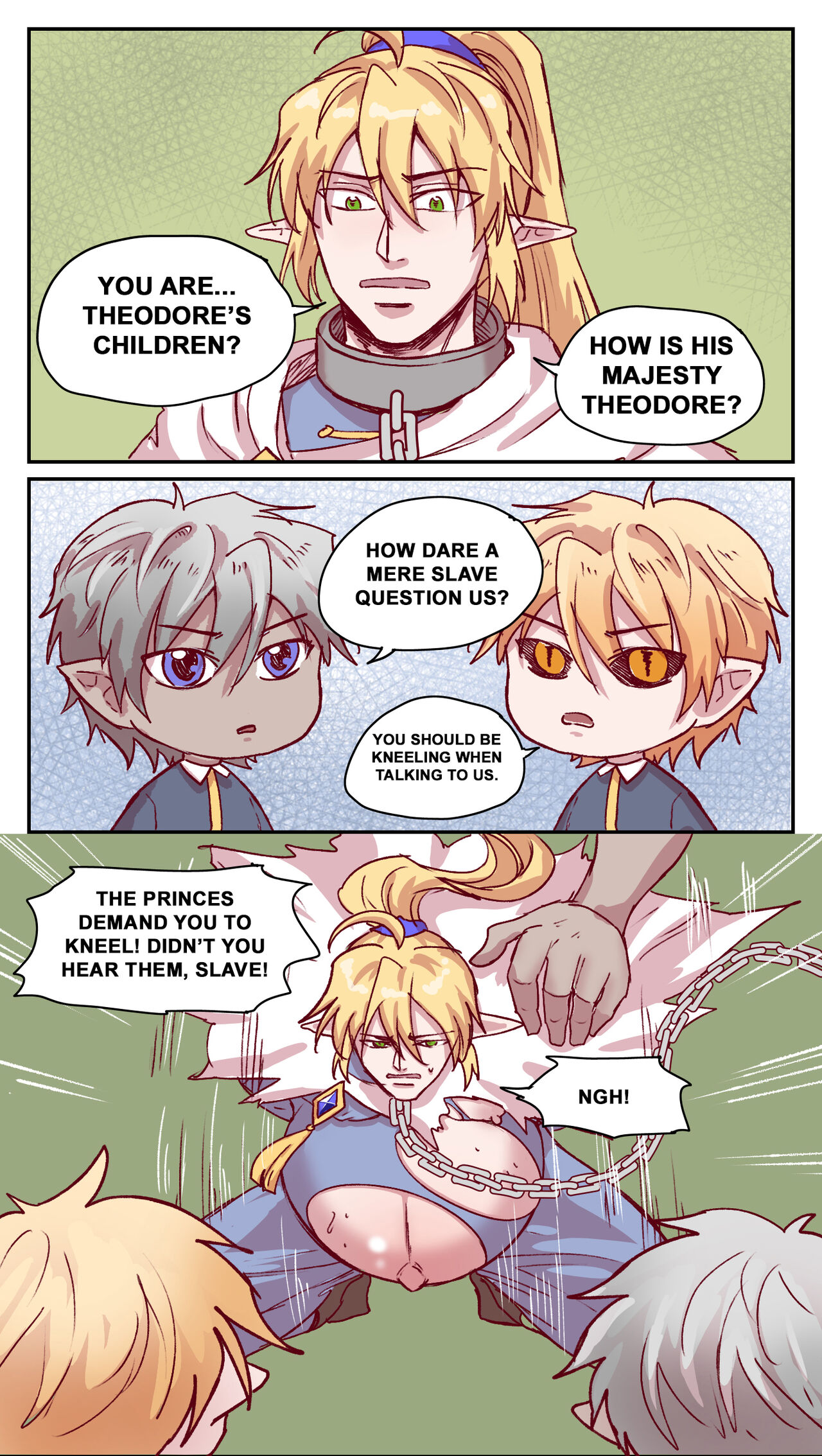 [RBrichang]【DARK STORY】THE MERCENARY AND THE ELF KING 画像番号 42