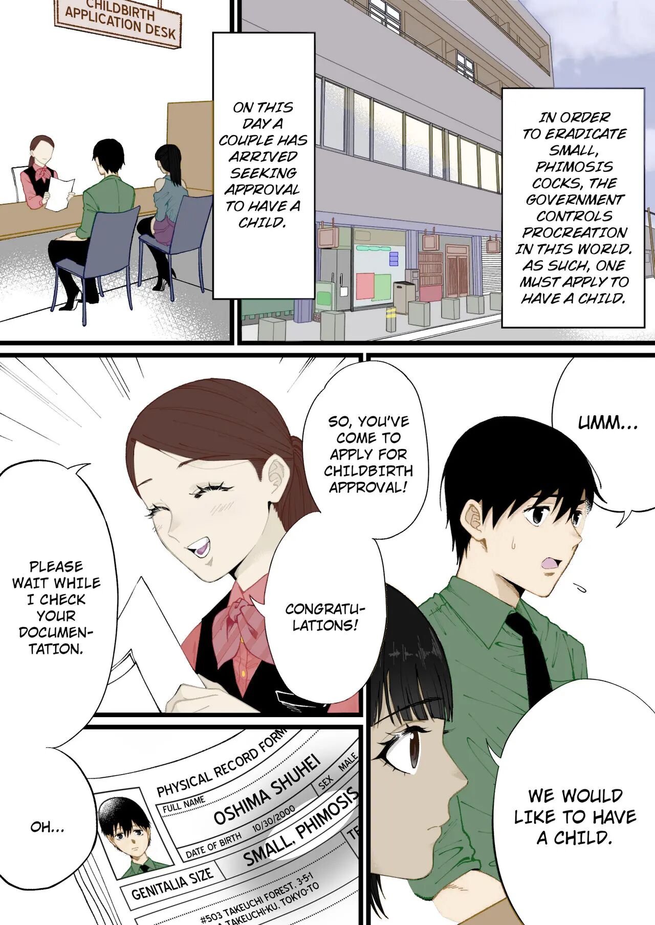 A World Where Small, Phimosis Cocks Are Hated (COLOR v.2) 이미지 번호 2