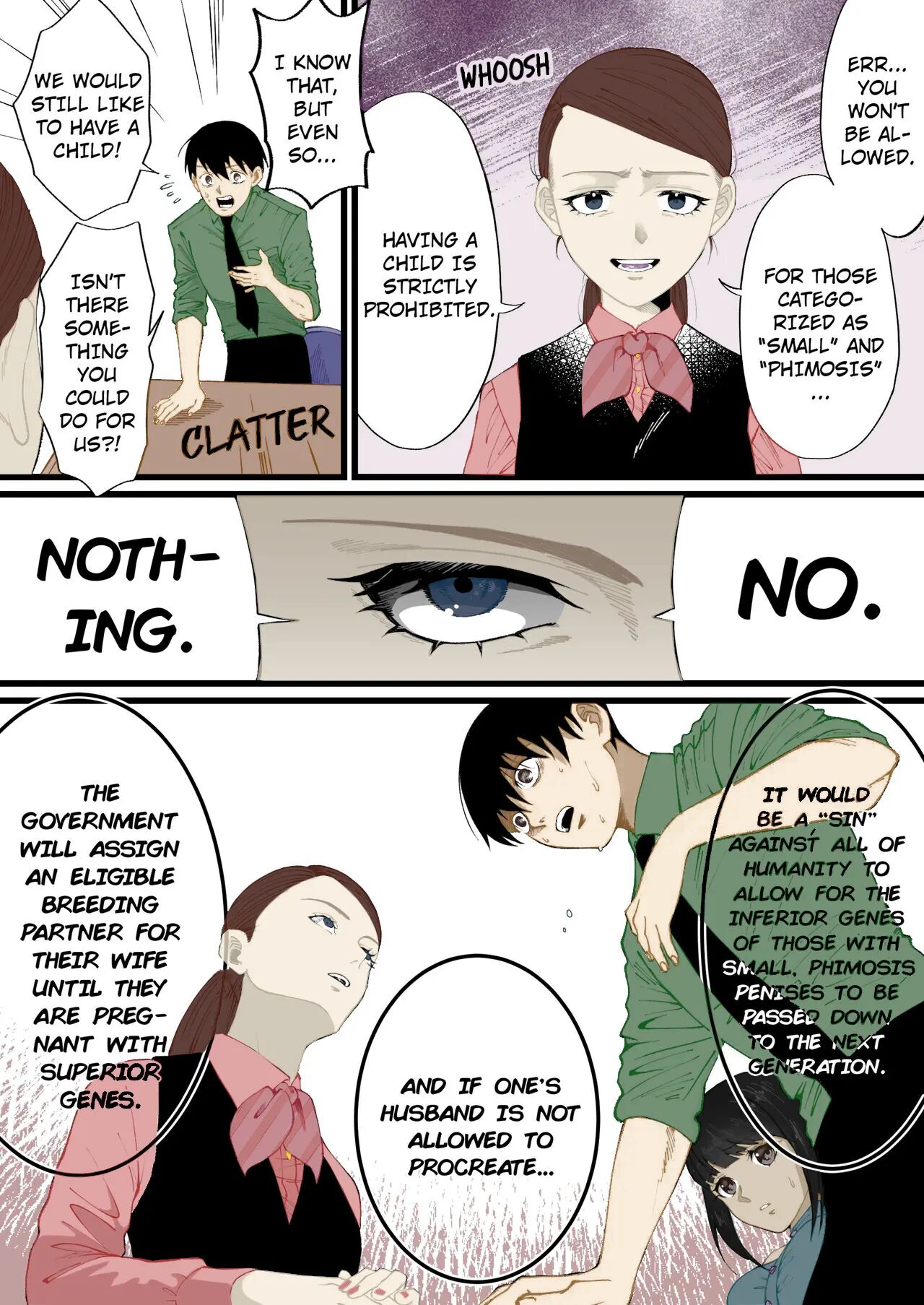 A World Where Small, Phimosis Cocks Are Hated (COLOR v.2) 이미지 번호 3