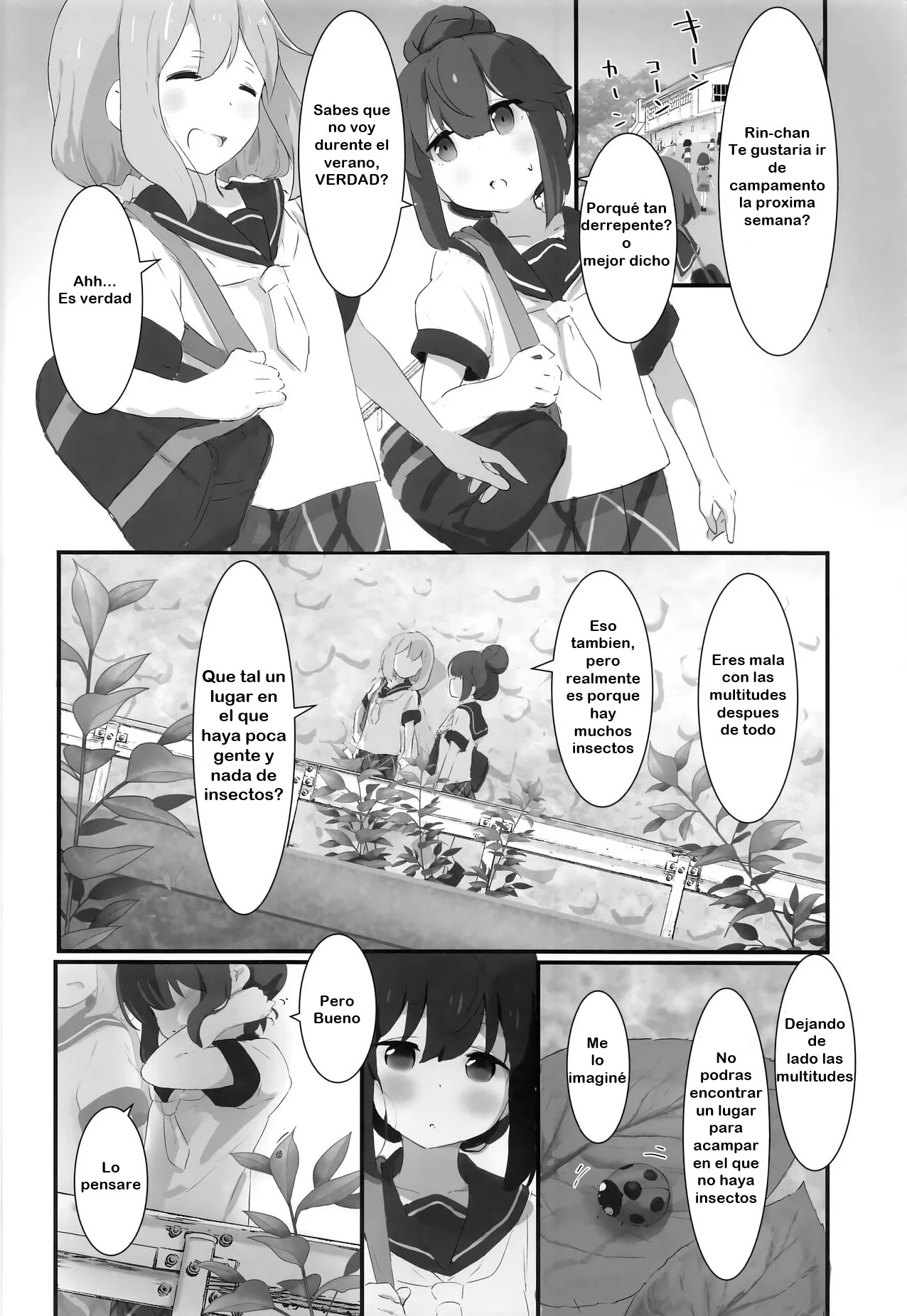 (C101) [Muraimura] Bocchi-chan to Ecchi Camp | Lewd Camp with Bocchi-chan (Bocchi the Rock!, Yuru Camp) [Spanish] 이미지 번호 5