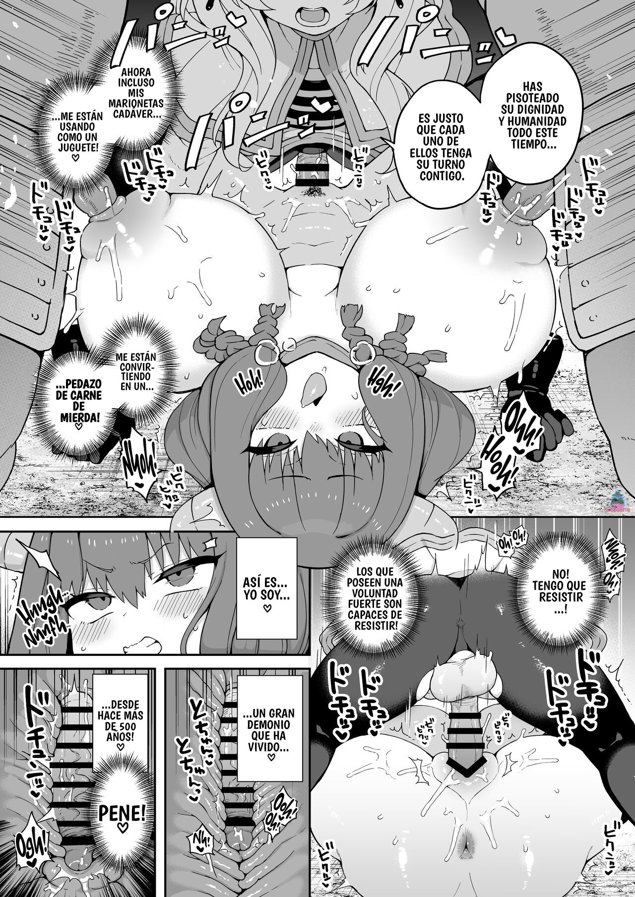 [Aratoya (Arato Asato)] Chinpo ga Haeru Mahou da yo. | Magia que hace crecer un pene gigante (Sousou no Frieren) [Spanish] [Modo Incognito] [Digital] numero di immagine  9