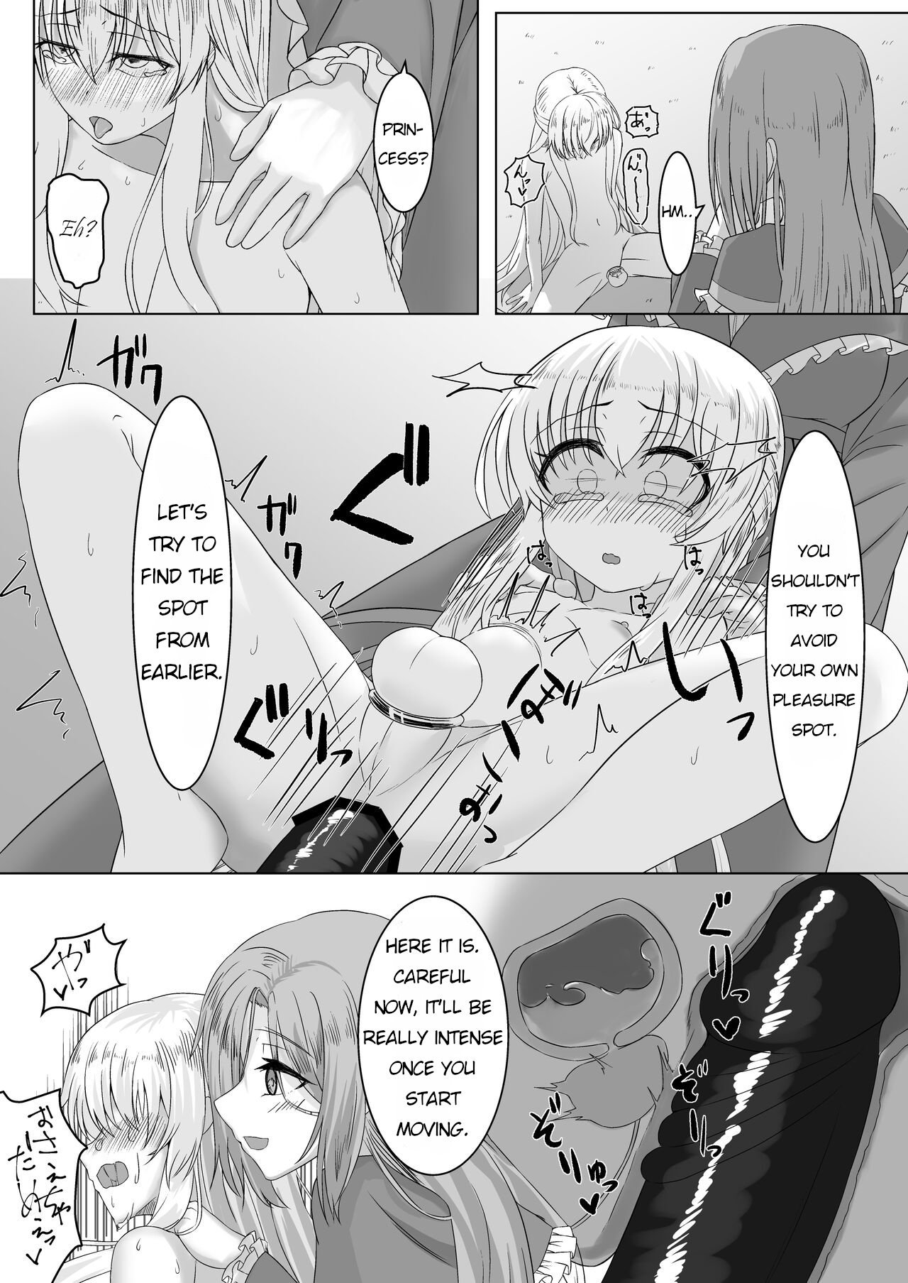 [Youkandou (Youkan)] Ohime-sama ♂ no Ouzoku Kyouiku | Princess♂'s Royal Education [English] [Digital] 图片编号 15