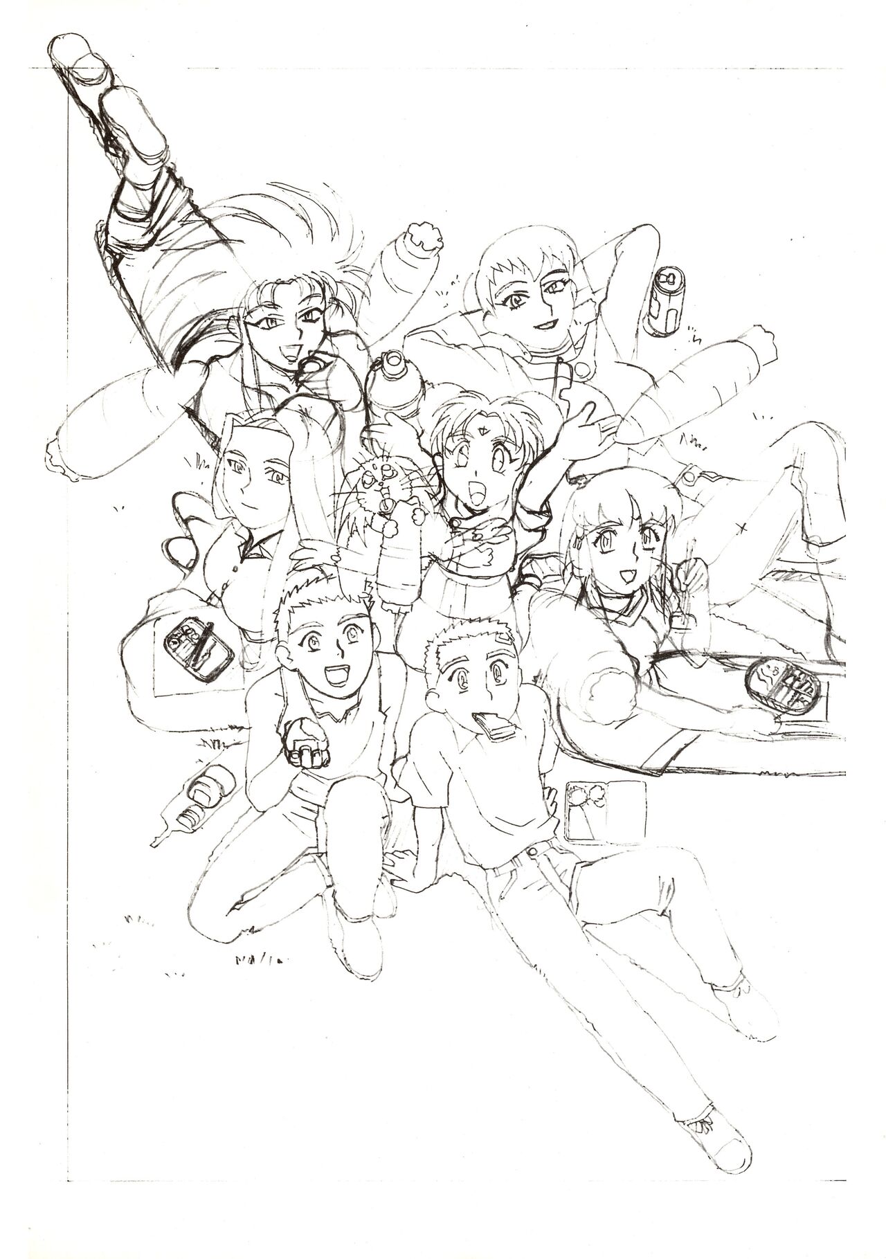 (C63) [Nontan Project] Jun's GXP Okuda Jun Sakuga Nokiroku (Tenchi Muyou! GXP) 82eme image