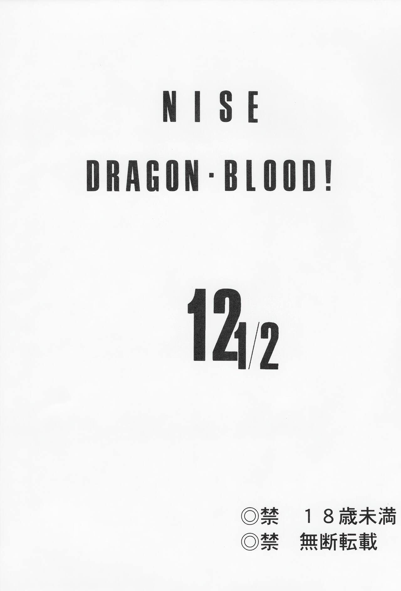 (CR34) [LTM. (Taira Hajime)] Nise DRAGON BLOOD! 12.5 1/2. [Chinese] [WindSong个人汉化] numero di immagine  2