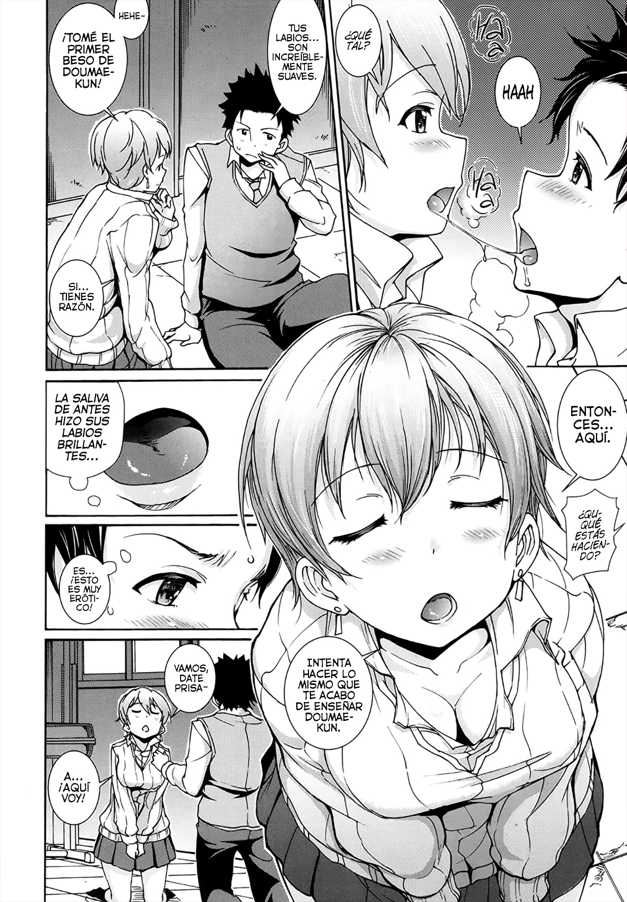 [Raita] JK Bitch no Tehodoki Sex | Curso introductorio de sexo con una autentica puta JK (COMIC Koh 2017-10) [Spanish] [Centurion Scans] [Digital] image number 4