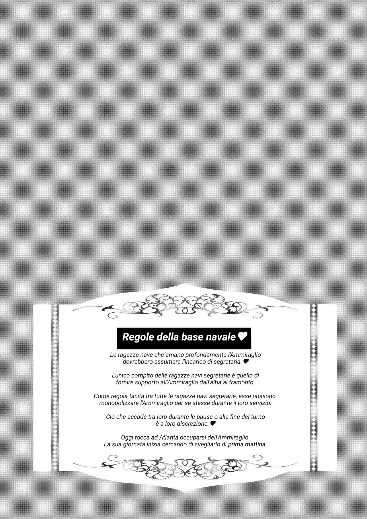 [Yusaritsukata (Awayume)] Atlanta to no Ichinichi o... (Kantai Collection -KanColle-) [Italian] [Digital] image number 3