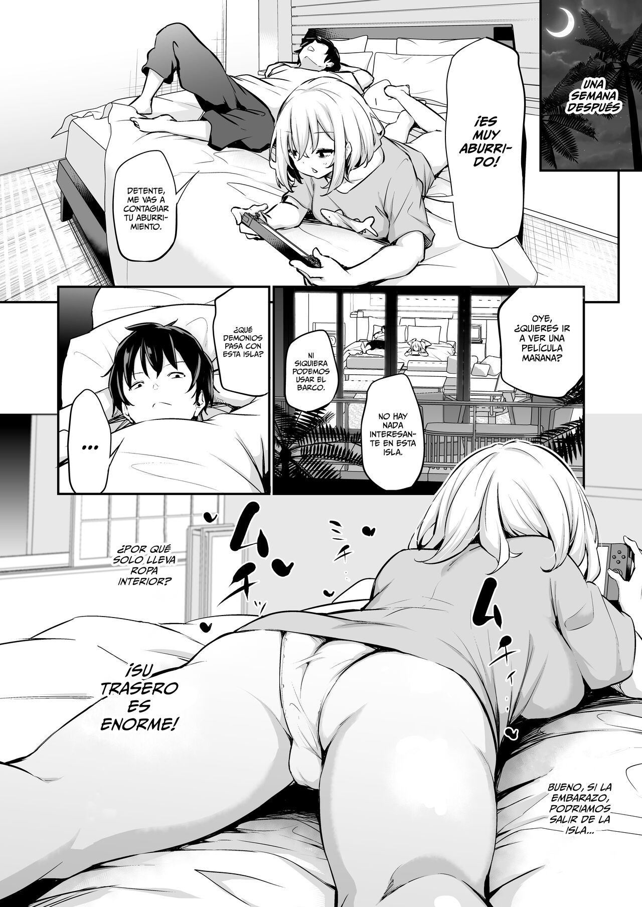 [Airandou] Imouto Haramasenai to Derarenai Shima | Una Isla en la que no Puedo Salir a Menos que Embarace a mi Hermana [Spanish] [MandaloAsiNoma] 图片编号 7