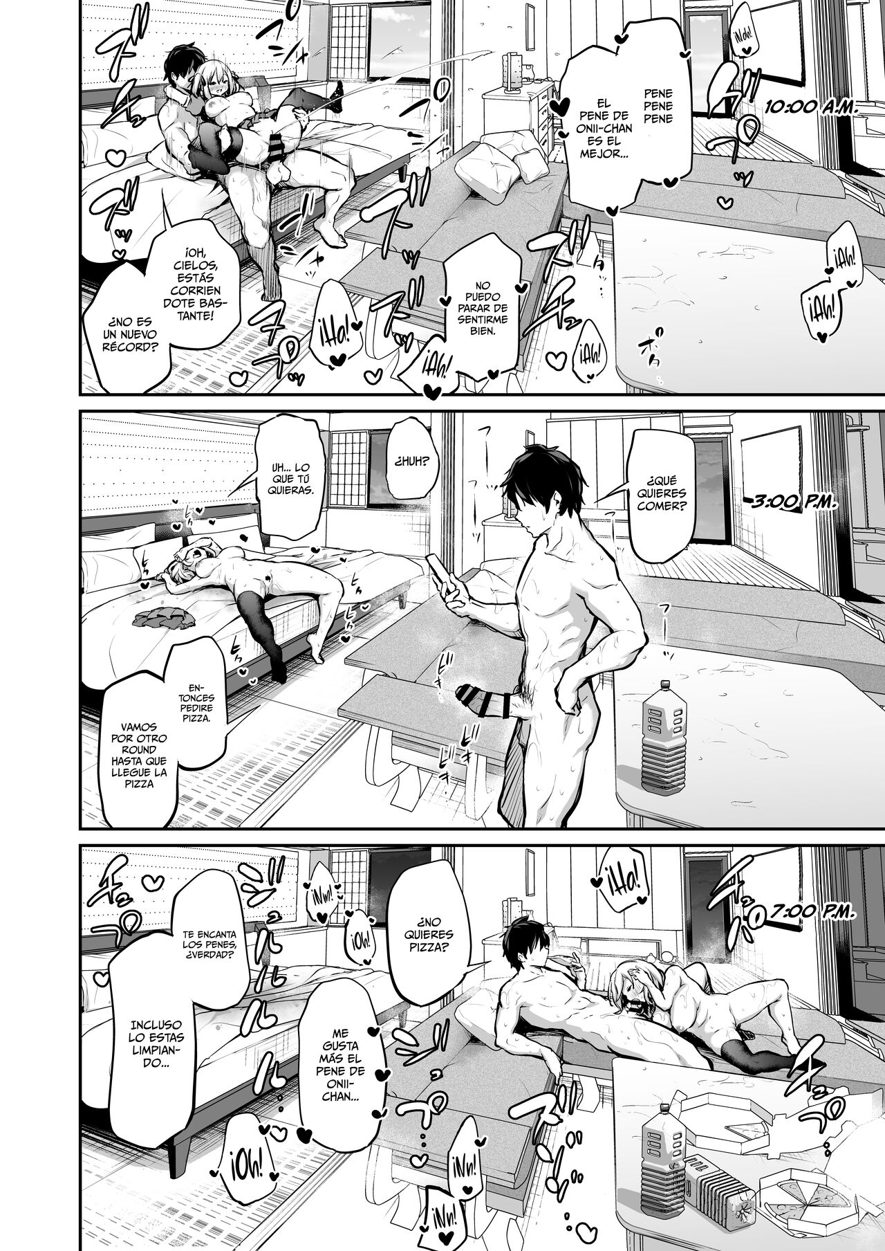 [Airandou] Imouto Haramasenai to Derarenai Shima | Una Isla en la que no Puedo Salir a Menos que Embarace a mi Hermana [Spanish] [MandaloAsiNoma] 图片编号 31