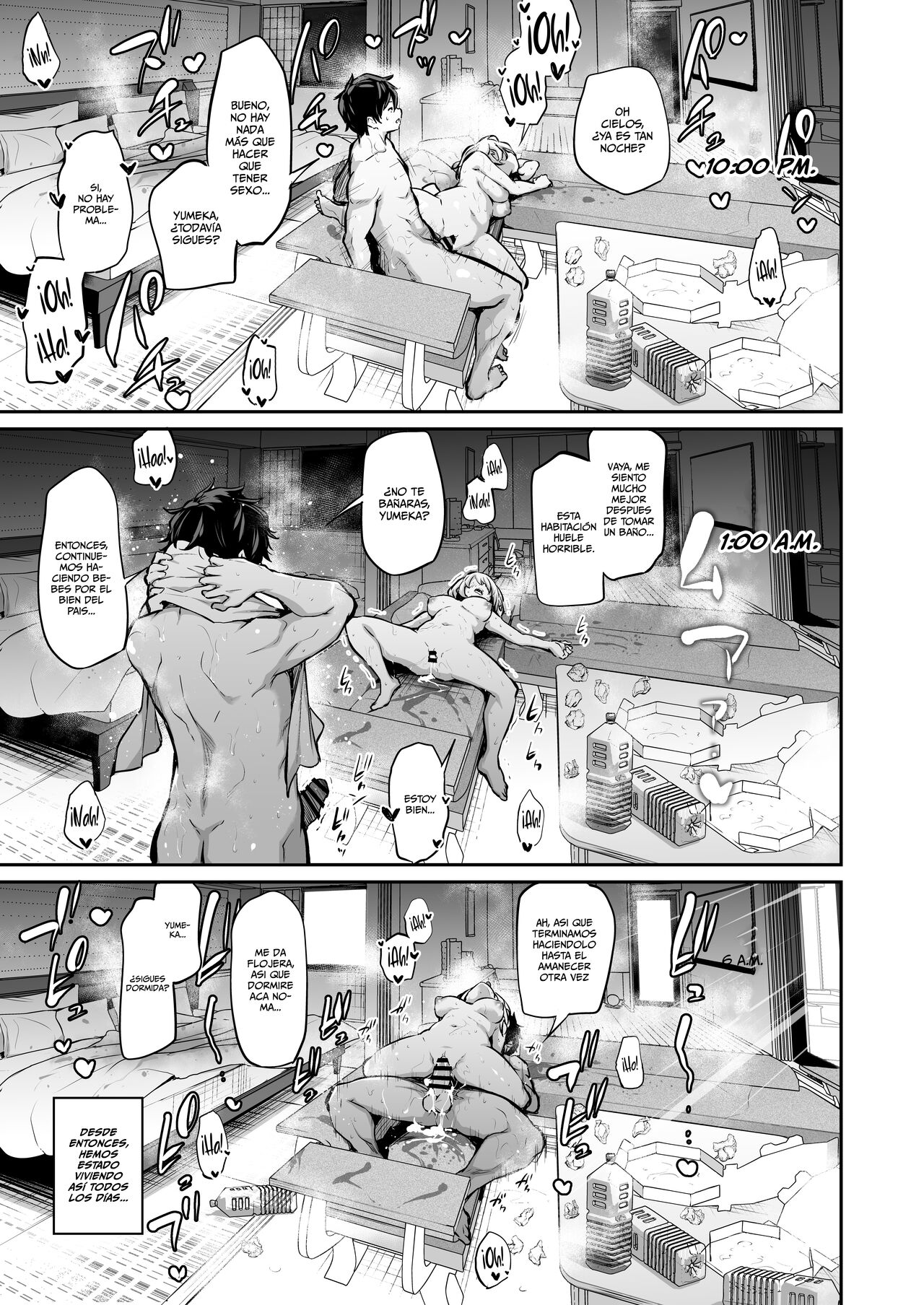 [Airandou] Imouto Haramasenai to Derarenai Shima | Una Isla en la que no Puedo Salir a Menos que Embarace a mi Hermana [Spanish] [MandaloAsiNoma] 图片编号 32