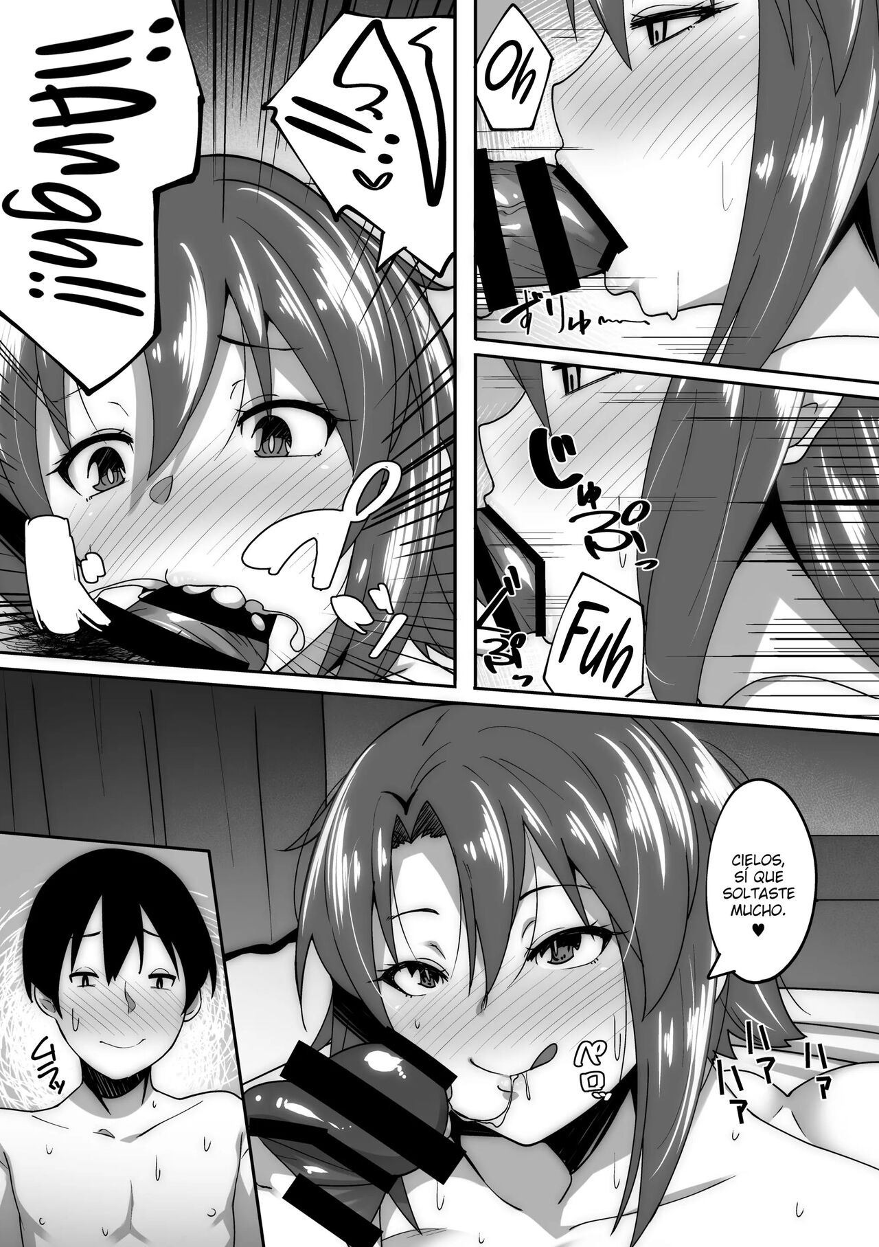 [Skylader] Ore wa Furoba de Kanojo no Ane ni Netorareru | ¡La Hermana De Mi Novia Me Sedució En El Baño Y Terminé Follandomela! [Spanish] [Lo Hago por Diversión] [Digital] 画像番号 9