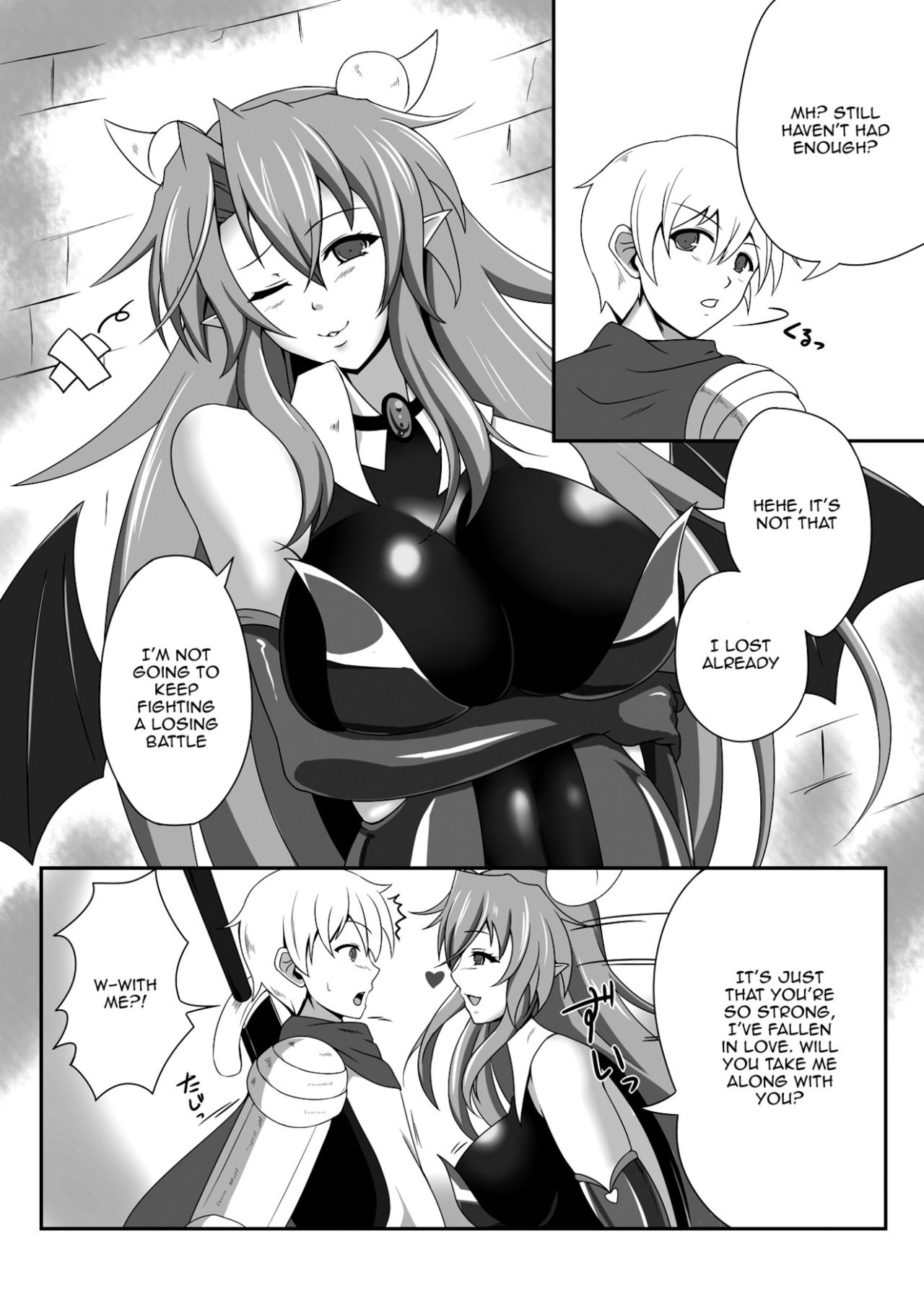 [Blue Blossom (Suzuki Sakura)] Bouken no Nakama ni Succubus o | Having a Succubus as a Traveling Companion [English] {Doujins.com} [Digital] image number 3