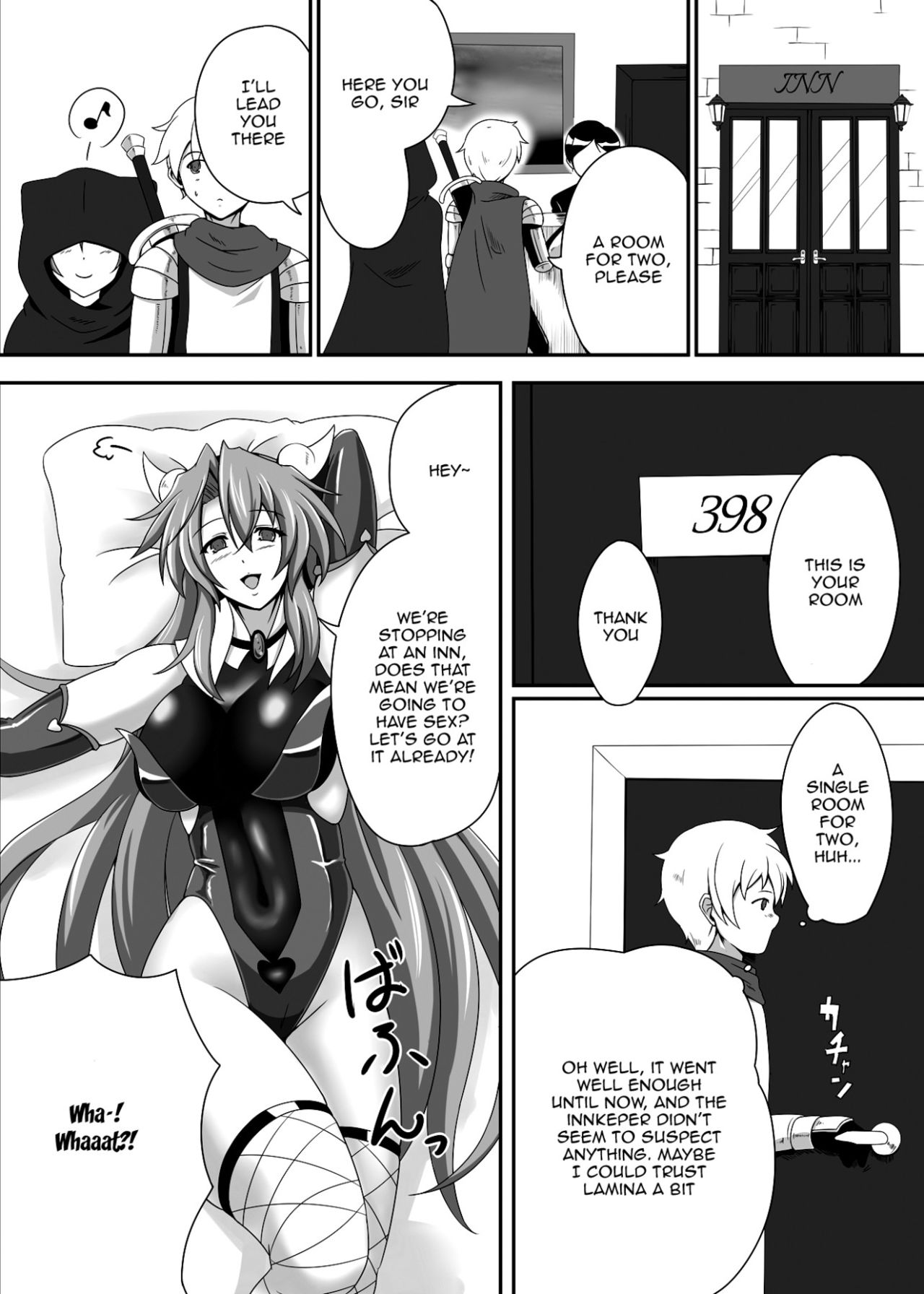[Blue Blossom (Suzuki Sakura)] Bouken no Nakama ni Succubus o | Having a Succubus as a Traveling Companion [English] {Doujins.com} [Digital] image number 5