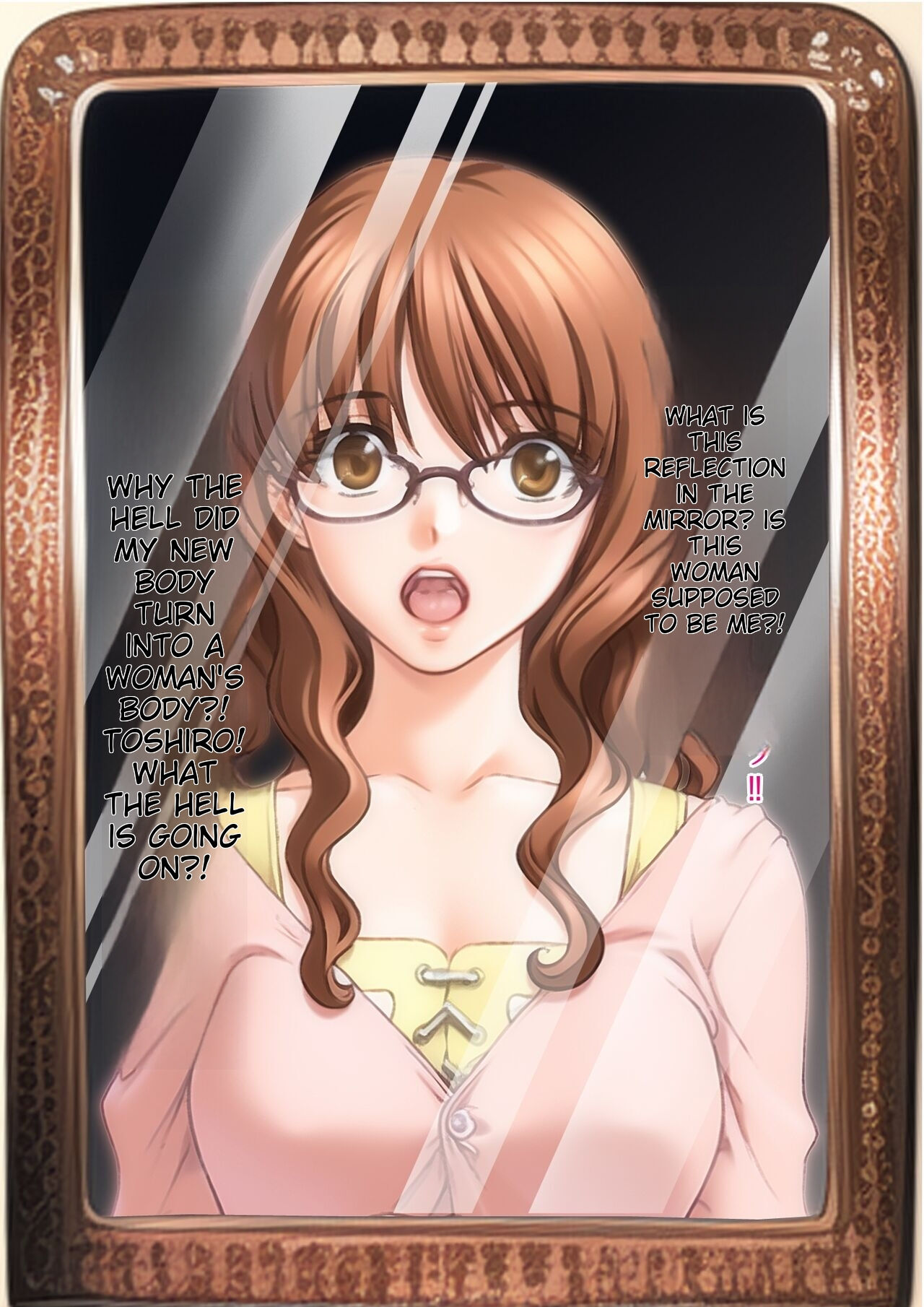 [Kyousei TSF no Ohanashi (Sano Toshihide)] Noumiso Ishokukei ~Kyousei Seitenka~ Musuko no Inran Tsuma ni Sareta Chichioya no Hanashi ichigoreader image number 2