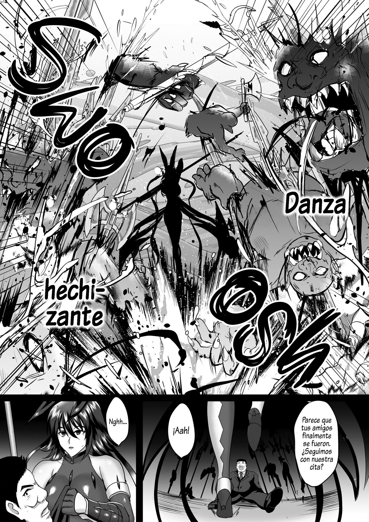 [Shouchuu MAC (Hozumi Kenji)] Shiranui Harami Ochi | La fecundación de Shiranui 1 (Taimanin Yukikaze) [Spanish] Bildnummer 4