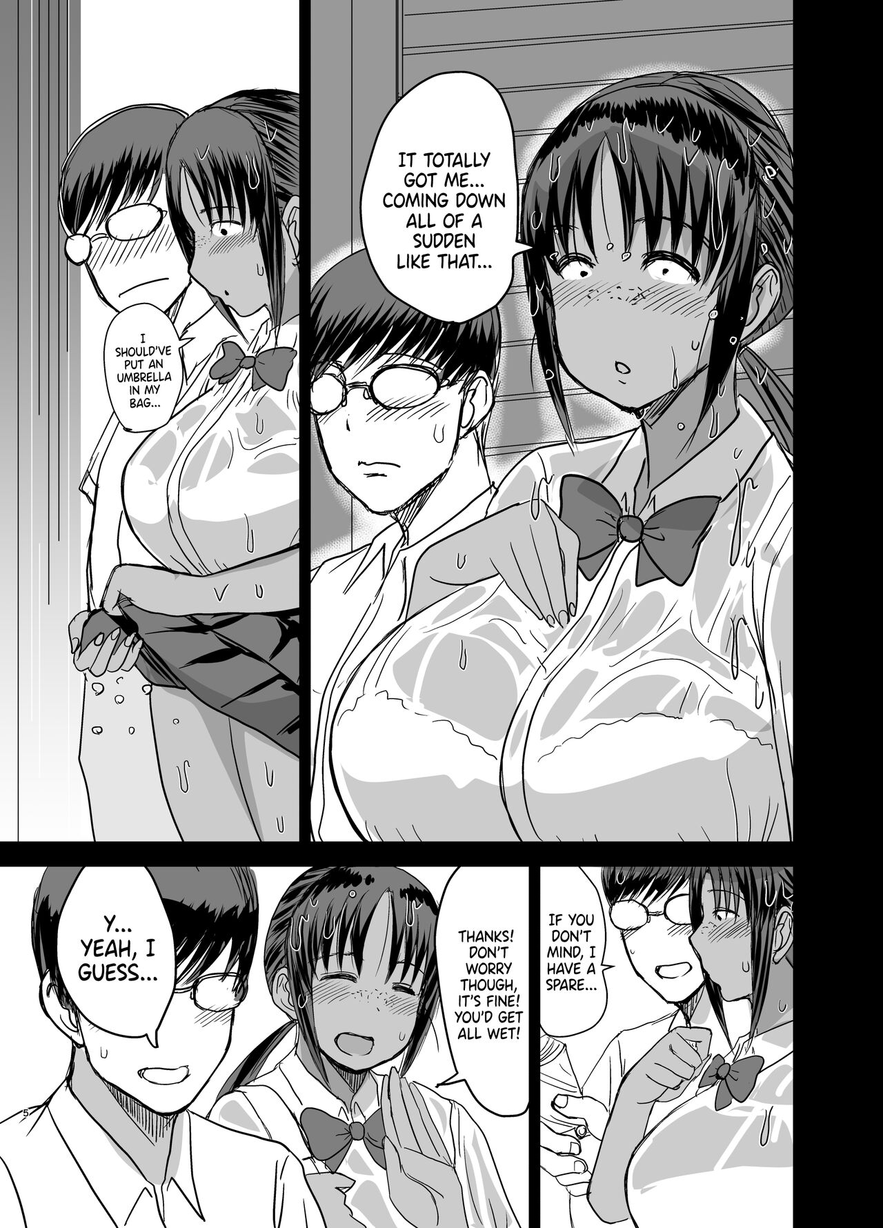 [Dokumushi Shokeitai (Kaneda Asao)] Mob-kao Bakunyuu no Dokyuusei o Ore no Iinari no Sefri ni Shiteyatta... 4 | I Made My Big Breasted Classmate With The Plain-Looking Face Into My Fuckbuddy... 4 [English] {Doujins.com} [Digital] 画像番号 6