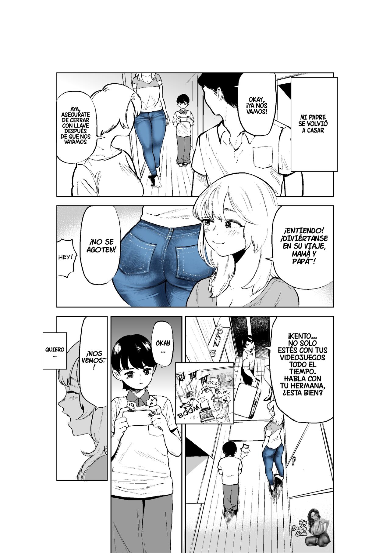 [takaya (Fukuhara Takaya)] Onee-chan to Kyori o Chijimeru Hanashi | La Historia De Como Mi Hermanastra Y Yo Nos Acercamos [Spanish] 2eme image