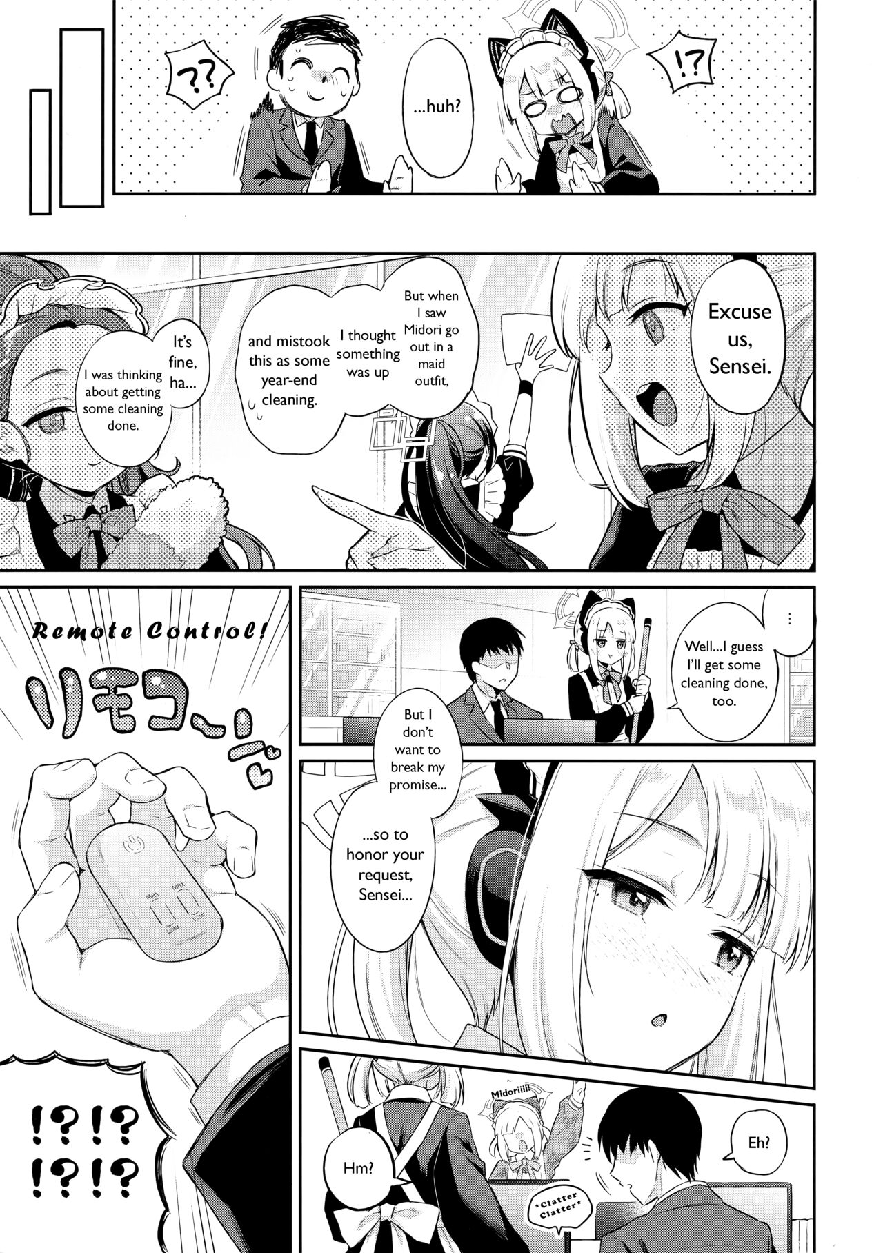 (C103) [K+W (sasachinn)] Sensei, Minna ni wa Naisho Desu yo? (Blue Archive) [English] [YetAnotherTranslator] 7eme image