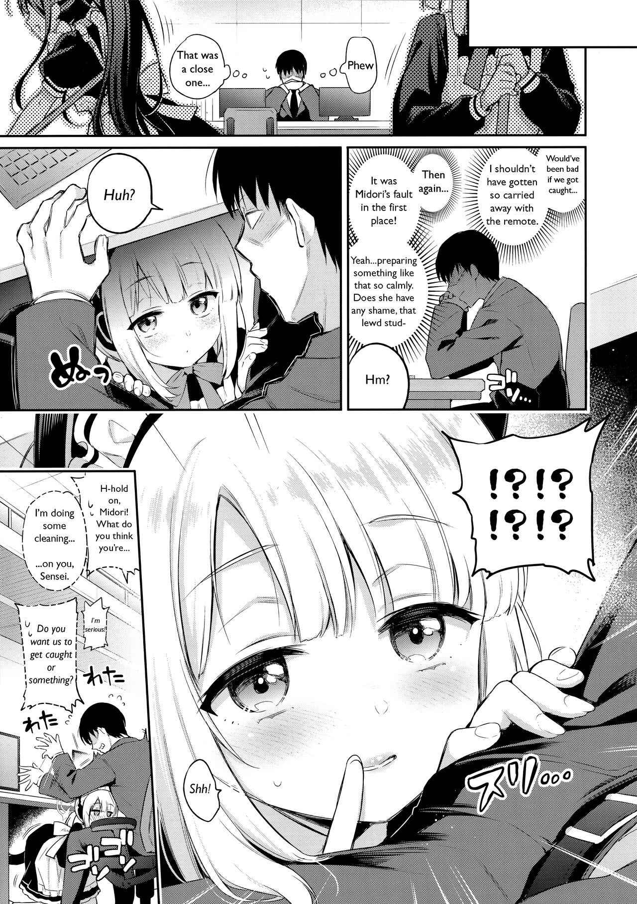 (C103) [K+W (sasachinn)] Sensei, Minna ni wa Naisho Desu yo? (Blue Archive) [English] [YetAnotherTranslator] 11eme image