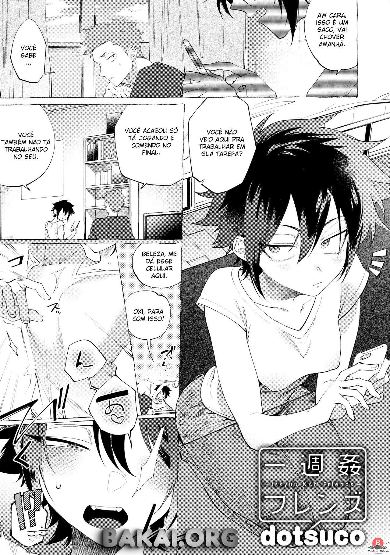 [dotsuco] Isshuukan Friends (Mesudachi Anthology) [pt-BR] {Bakai.org} изображение № 1