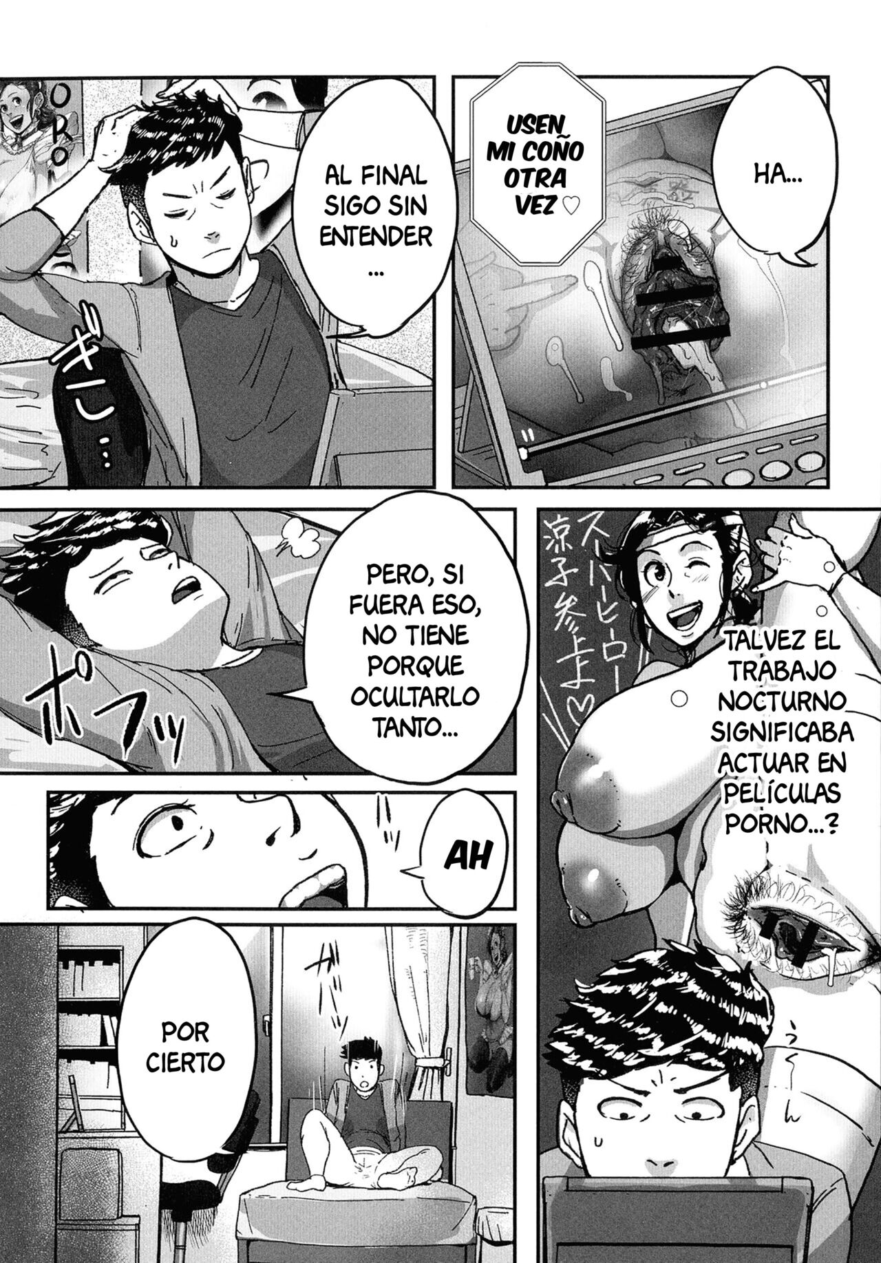 [Mokuzou] Tonikaku SEX ga Shitai Obaa-san, Ryouko Ch. 3 [Spanish] [Anything] 23eme image