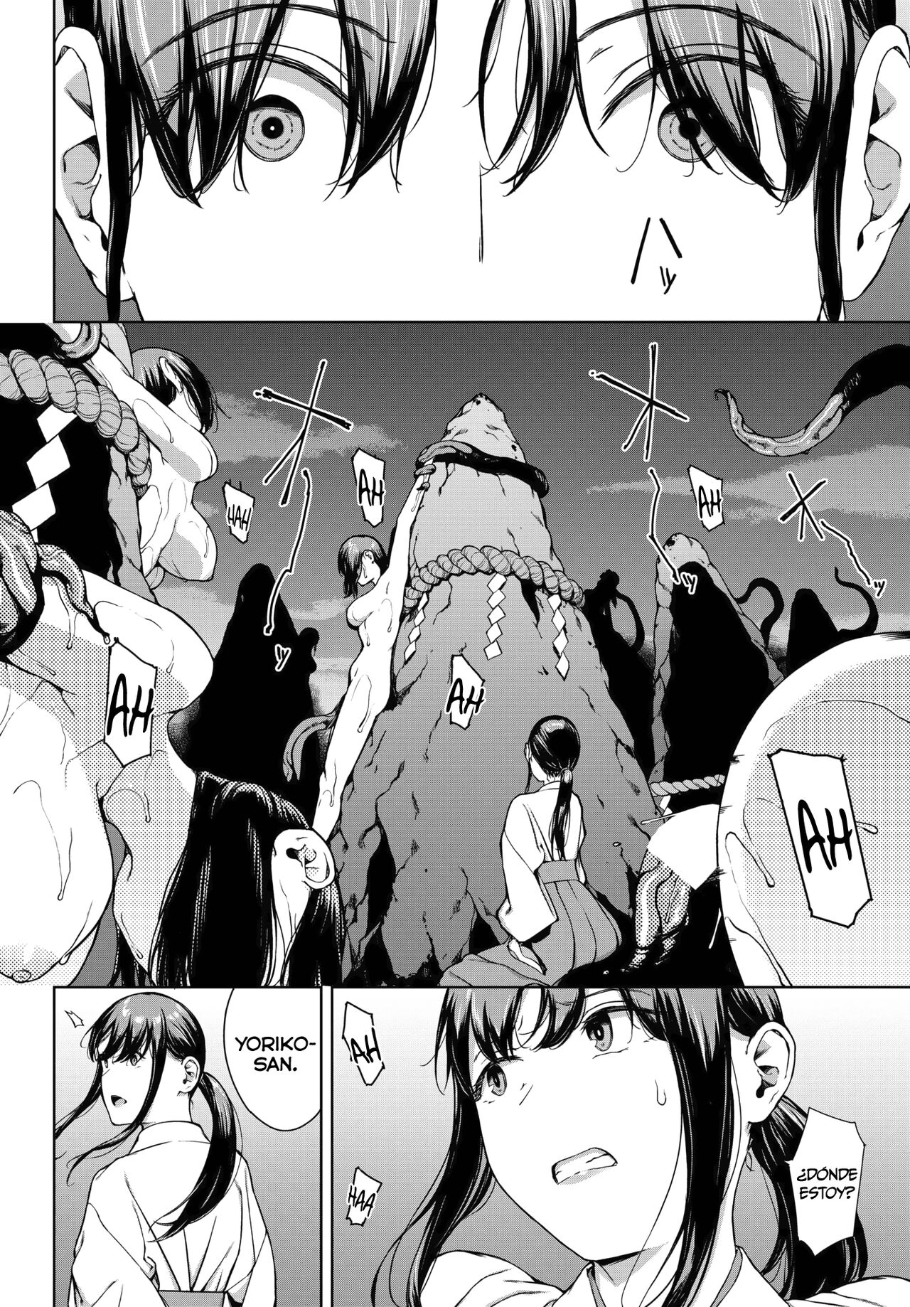 [Iwasaki Yuuki] Yoriko 5 (COMIC BAVEL 2024-05) [Spanish] [Lust no Fansub] [Digital] image number 14