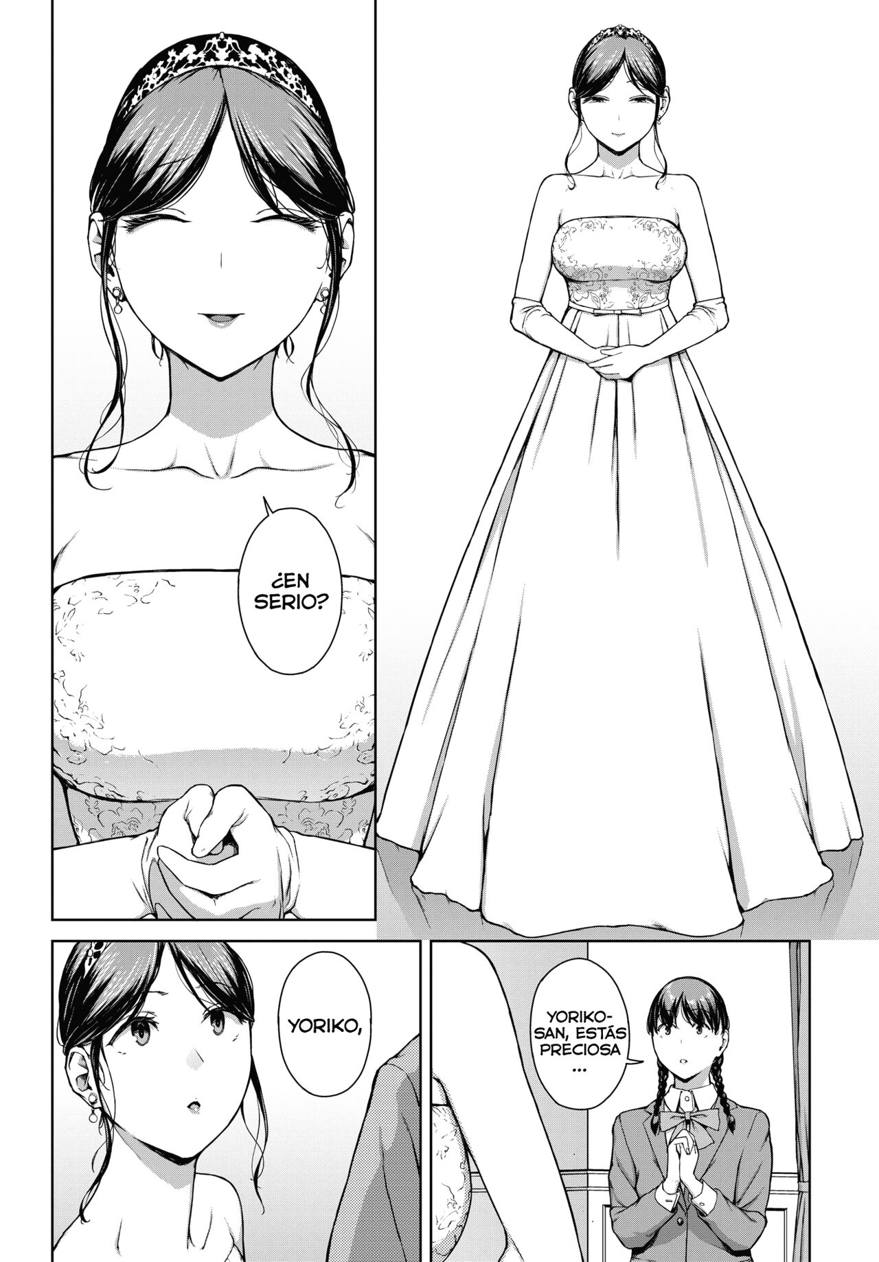 [Iwasaki Yuuki] Yoriko 5 (COMIC BAVEL 2024-05) [Spanish] [Lust no Fansub] [Digital] image number 38