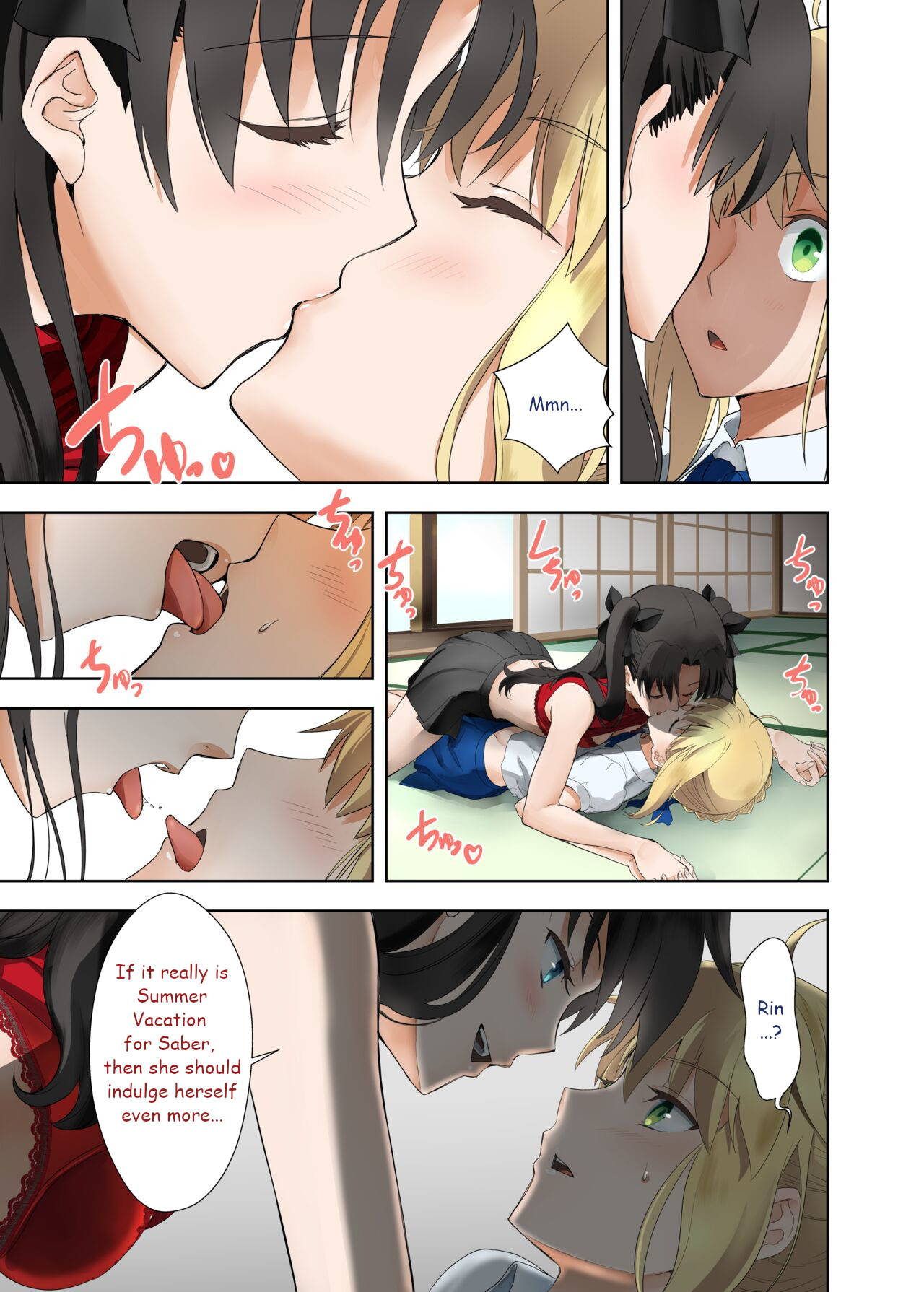 [CRAZY CLOVER CLUB (Kuroha Nue)] Saber no Natsuyasumi (SABER COMPLEX) (Fate/stay night) [English] [Digital] image number 5