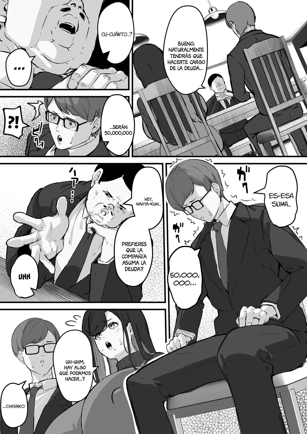 [Baku-π-dou (Kuchi VE)] Tare Deka Chounyuu no Hitozuma wa Chibi Erogaki no Nikubenki... | Mi esposa de grandes tetas caidas es el recipiente de un mocoso pervertido [Spanish] 5eme image