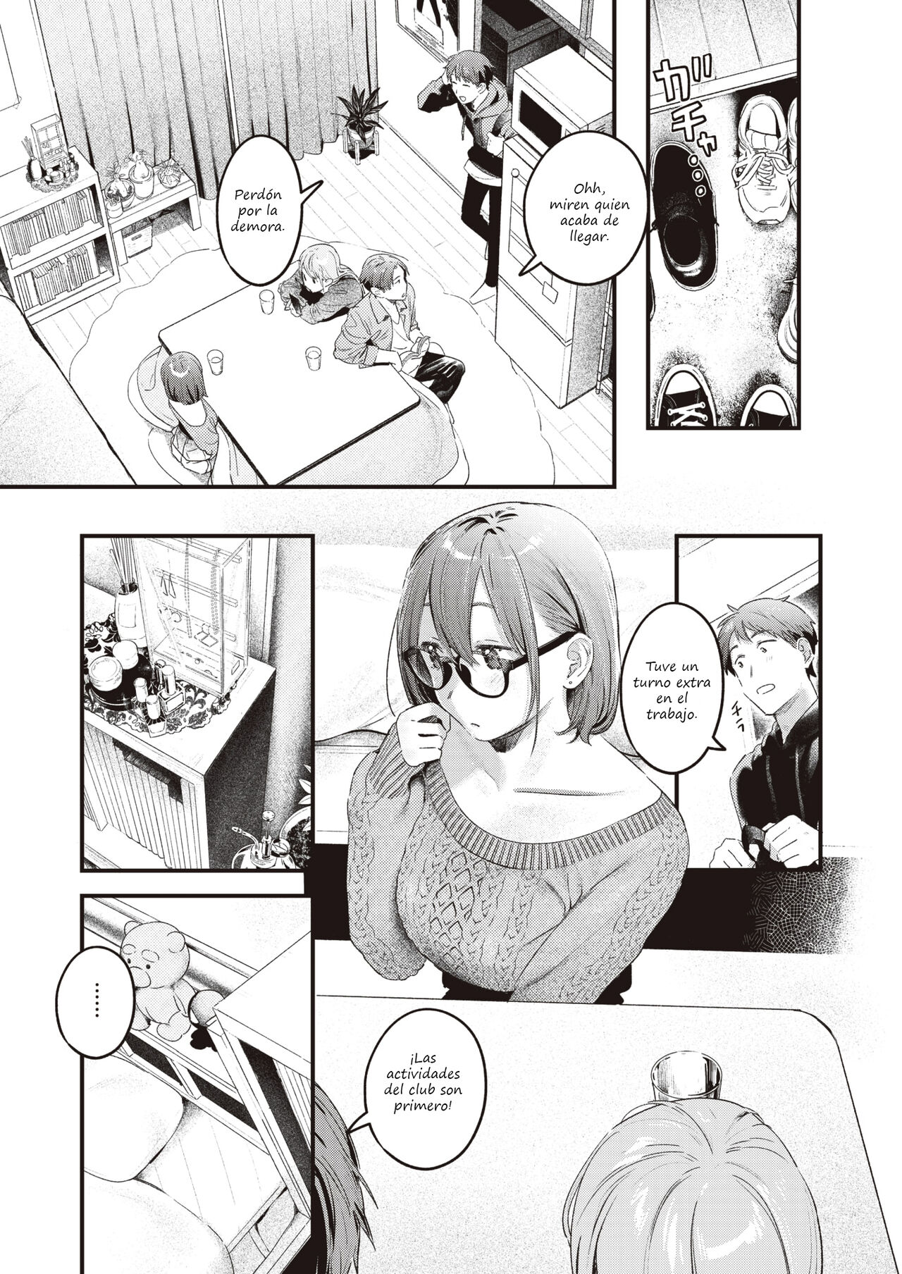 [Ouchi Kaeru] El mejor atuendo de hoy (Comic Kairakuten 2024-05) [Spanish] [Digital] numero di immagine  3