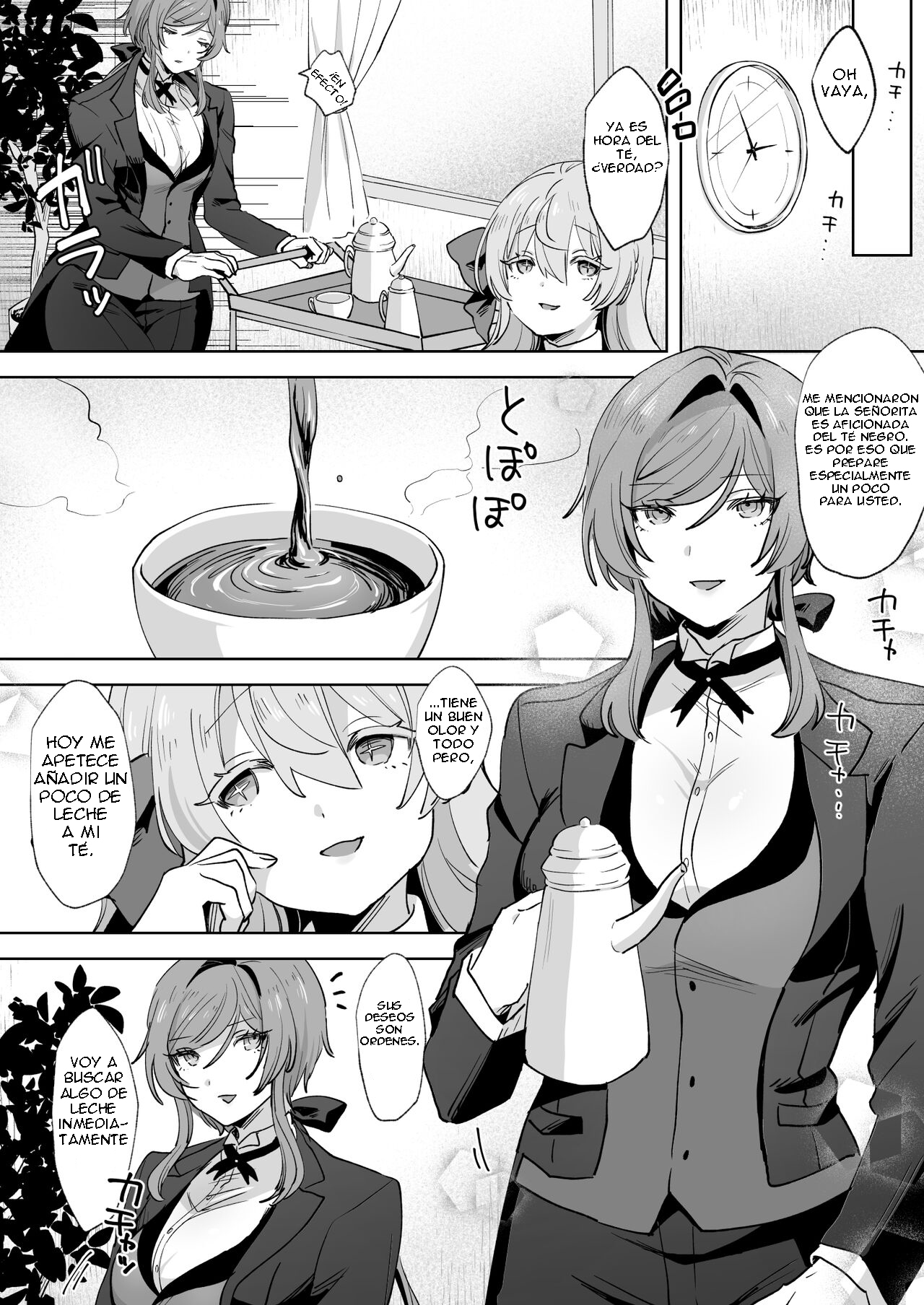 [Zutazutako] Juujun Ikemen Shitsuji ga Ojou-sama ni Dosukebe Kaihatsu Sarechau Hanashi | Una historia sobre un apuesto mayordomo obediente que es explotado de forma lasciva por su amo [Spanish] 이미지 번호 13