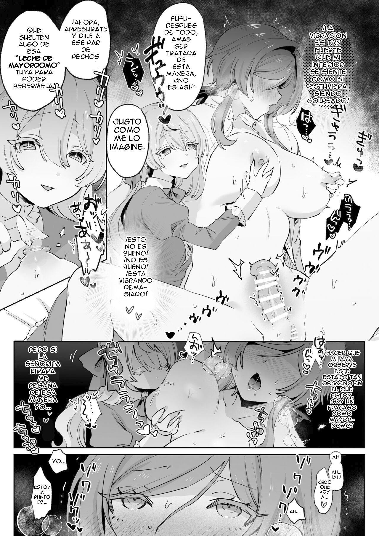 [Zutazutako] Juujun Ikemen Shitsuji ga Ojou-sama ni Dosukebe Kaihatsu Sarechau Hanashi | Una historia sobre un apuesto mayordomo obediente que es explotado de forma lasciva por su amo [Spanish] 이미지 번호 40