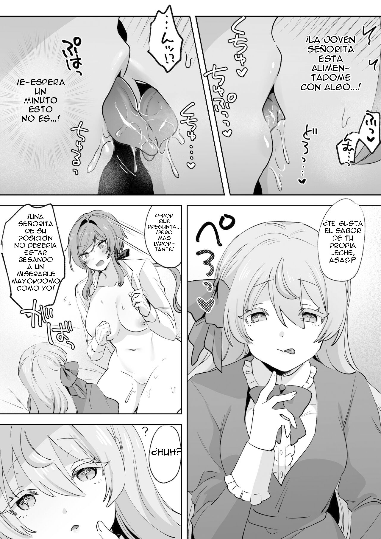 [Zutazutako] Juujun Ikemen Shitsuji ga Ojou-sama ni Dosukebe Kaihatsu Sarechau Hanashi | Una historia sobre un apuesto mayordomo obediente que es explotado de forma lasciva por su amo [Spanish] 이미지 번호 42