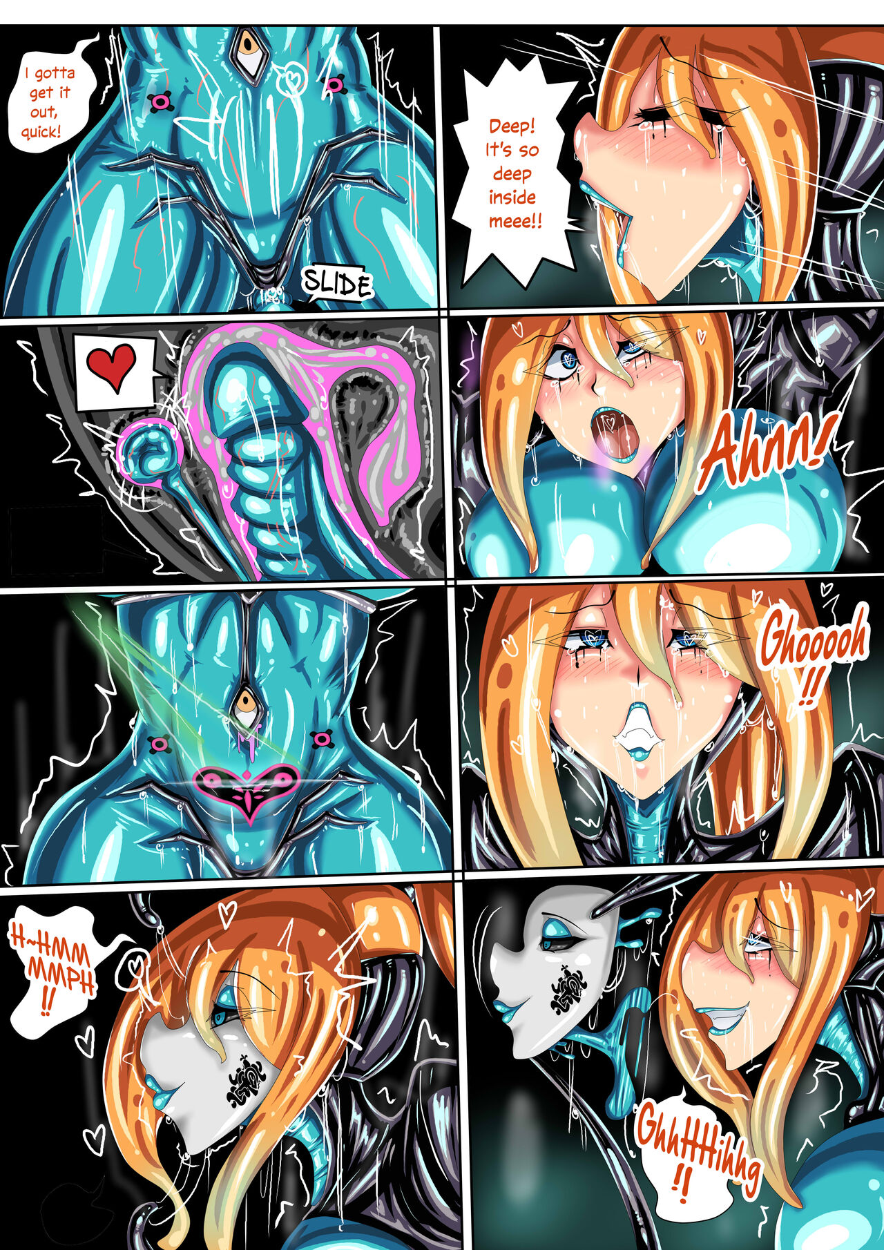 [Jokerkin] Samus Tentacle Comic 画像番号 11