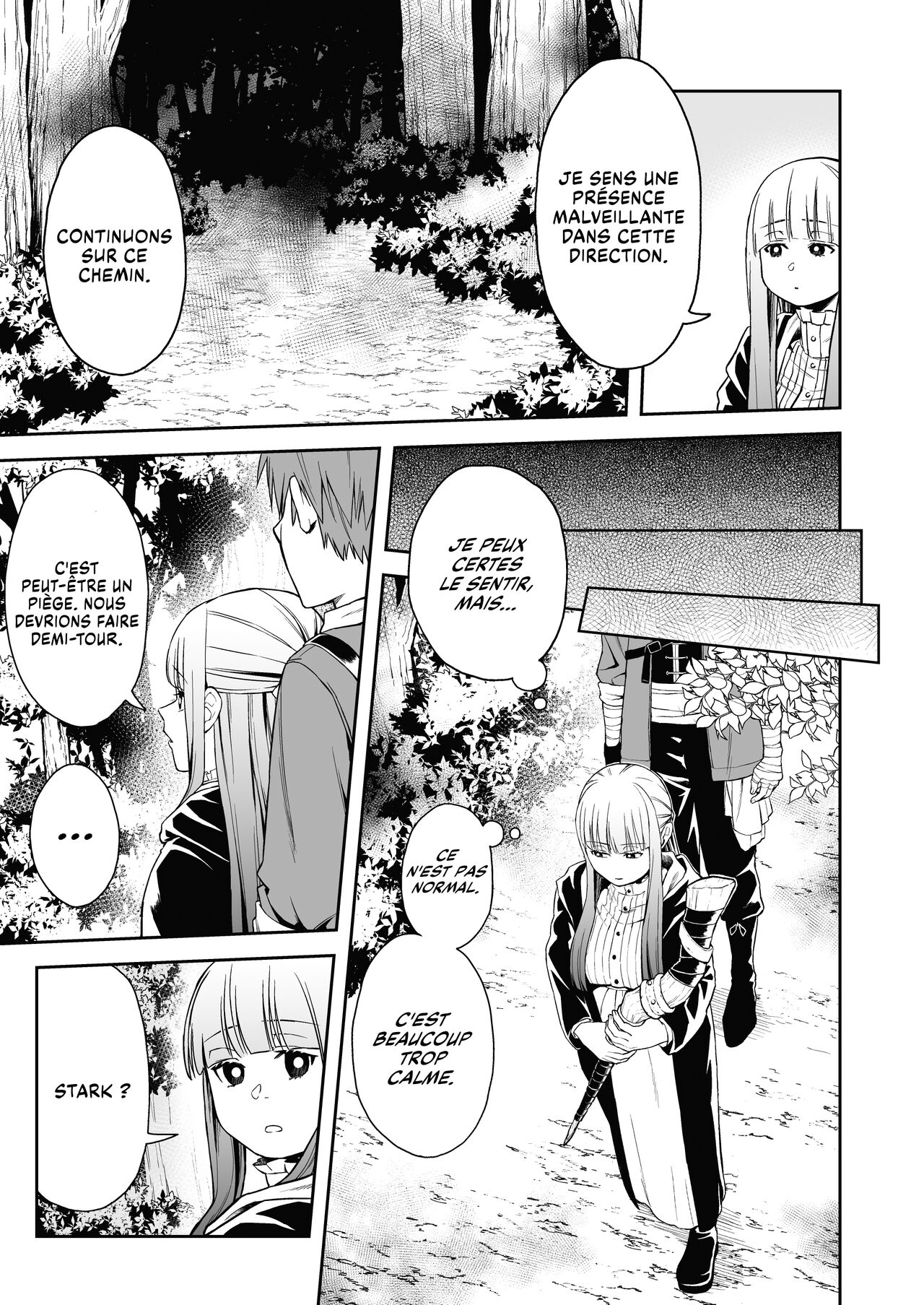 [Shikokoki no Okina] Ippan Saiin Mahou Otsuyu Dark | Magie de luxure (Sousou no Frieren) [French] [Les Poroïniens] [Digital] image number 7