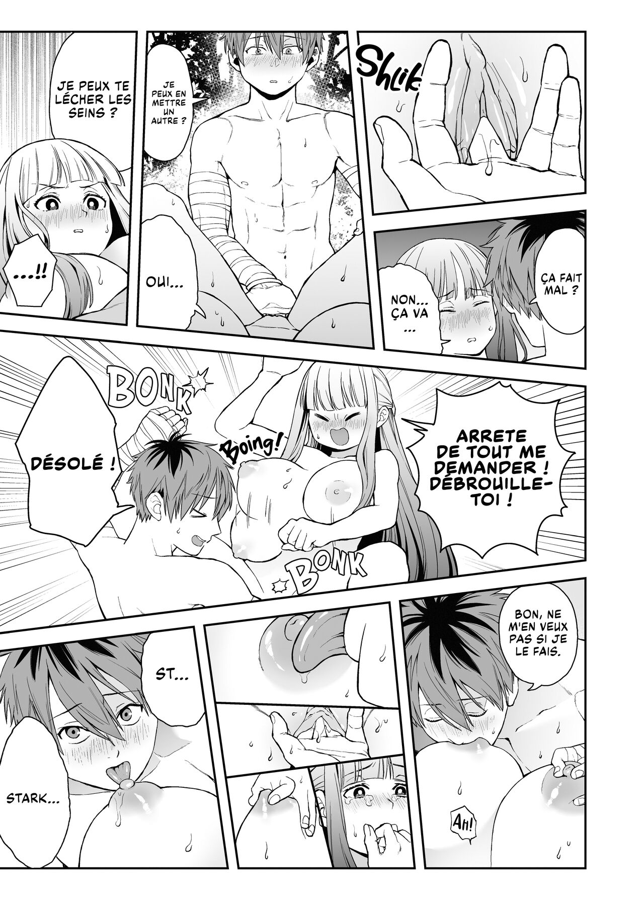 [Shikokoki no Okina] Ippan Saiin Mahou Otsuyu Dark | Magie de luxure (Sousou no Frieren) [French] [Les Poroïniens] [Digital] image number 21