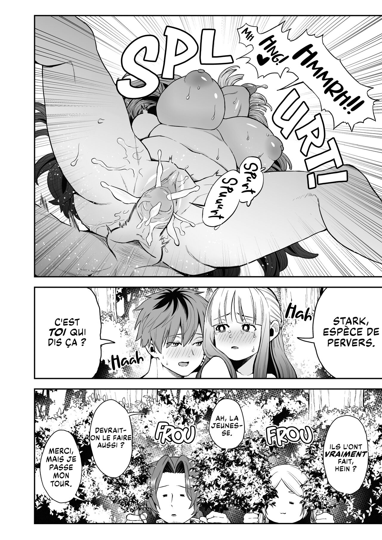 [Shikokoki no Okina] Ippan Saiin Mahou Otsuyu Dark | Magie de luxure (Sousou no Frieren) [French] [Les Poroïniens] [Digital] image number 26