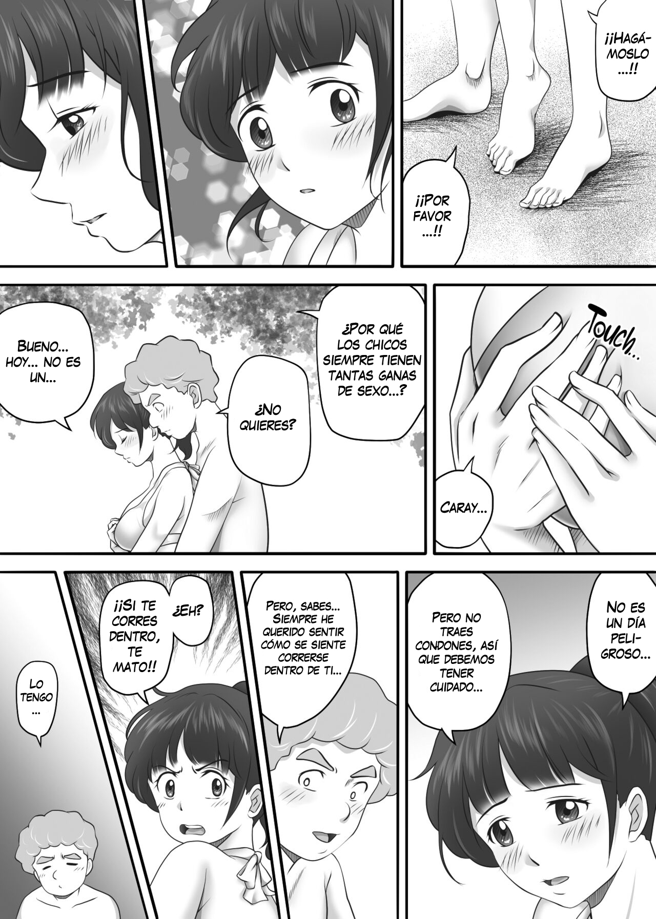 [Kagura Hitsuji] Amarimono 2 -Shojo o Ushinatta Yokujitsu ni Zecchou o Shitta Akogare no Kanojo- | Leftover 2 -La chica de mis sueños descubrió el orgasmo al día siguiente de perder su virginidad- [Spanish] [Montecristo123] изображение № 29