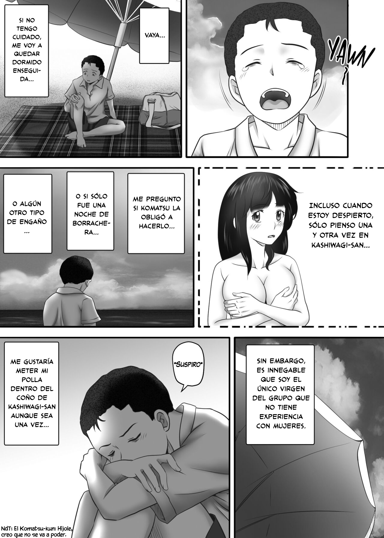 [Kagura Hitsuji] Amarimono 2 -Shojo o Ushinatta Yokujitsu ni Zecchou o Shitta Akogare no Kanojo- | Leftover 2 -La chica de mis sueños descubrió el orgasmo al día siguiente de perder su virginidad- [Spanish] [Montecristo123] изображение № 30