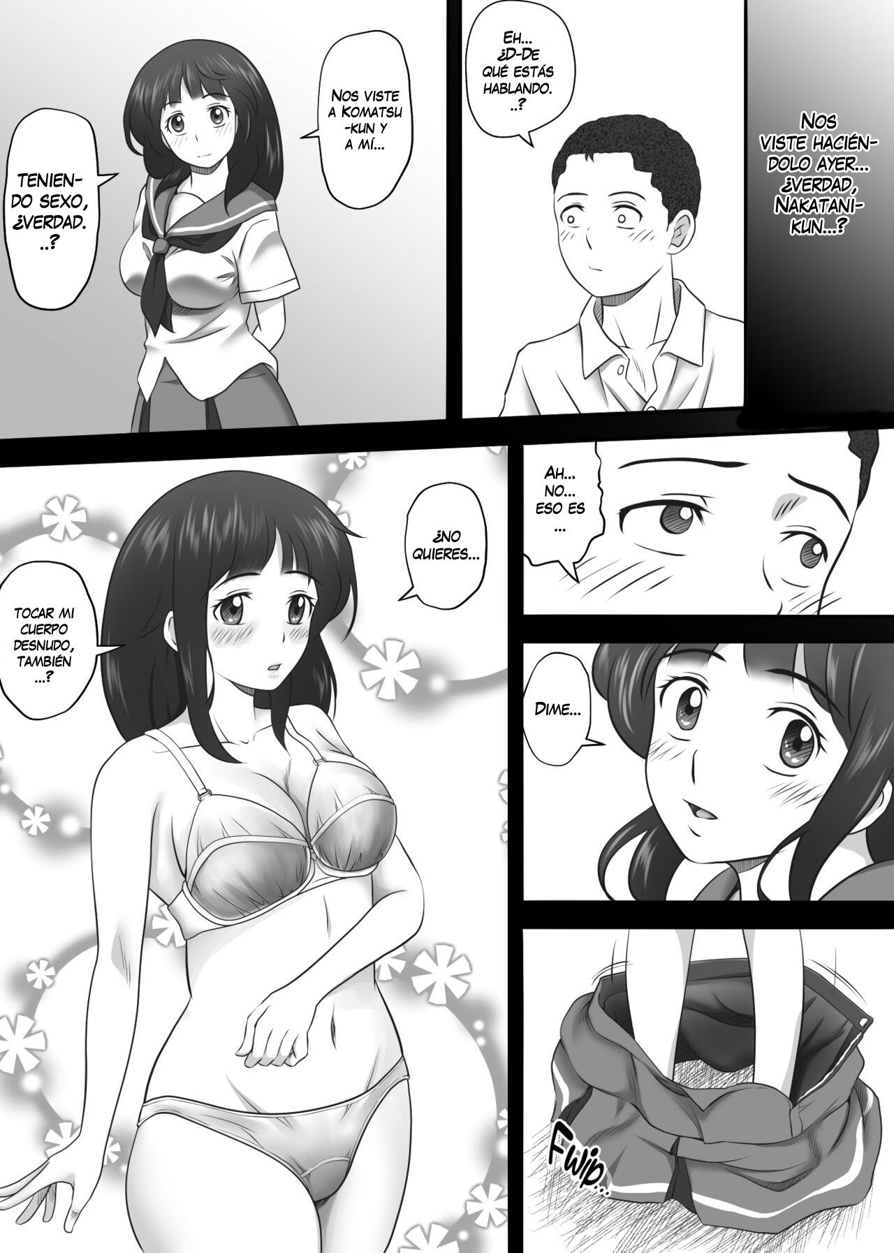 [Kagura Hitsuji] Amarimono 2 -Shojo o Ushinatta Yokujitsu ni Zecchou o Shitta Akogare no Kanojo- | Leftover 2 -La chica de mis sueños descubrió el orgasmo al día siguiente de perder su virginidad- [Spanish] [Montecristo123] изображение № 46