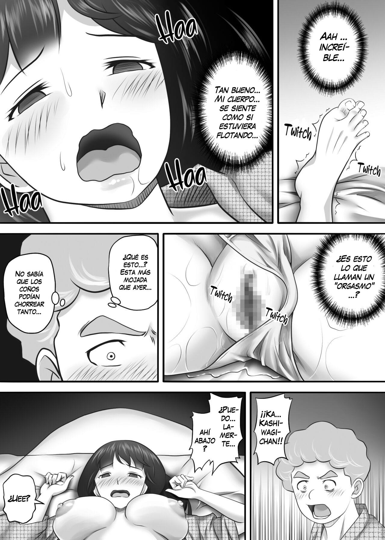 [Kagura Hitsuji] Amarimono 2 -Shojo o Ushinatta Yokujitsu ni Zecchou o Shitta Akogare no Kanojo- | Leftover 2 -La chica de mis sueños descubrió el orgasmo al día siguiente de perder su virginidad- [Spanish] [Montecristo123] изображение № 61